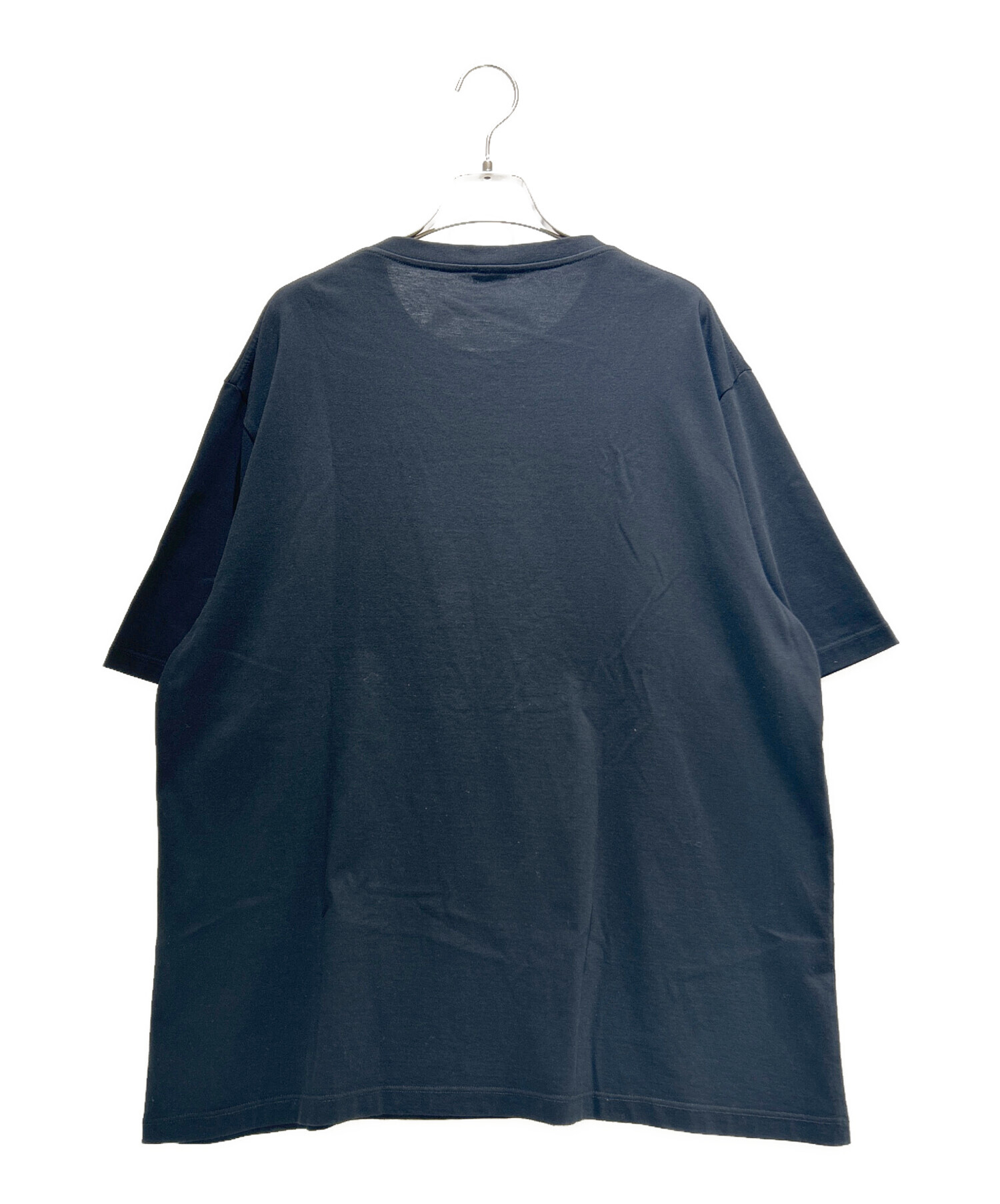 138 A 美品　オールド　ロエベ　LOEWE　シャツ　赤　ロゴグラム 王道のアイテム] LOEWE スーパーコピー Tシャツ フロッキング加工 ロゴ