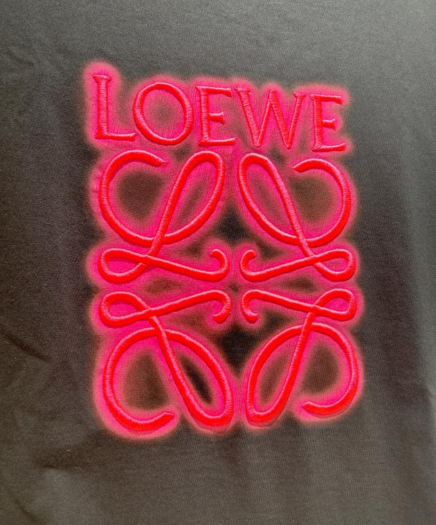 中古・古着通販】LOEWE (ロエベ) アナグラムロゴTシャツ ブラック