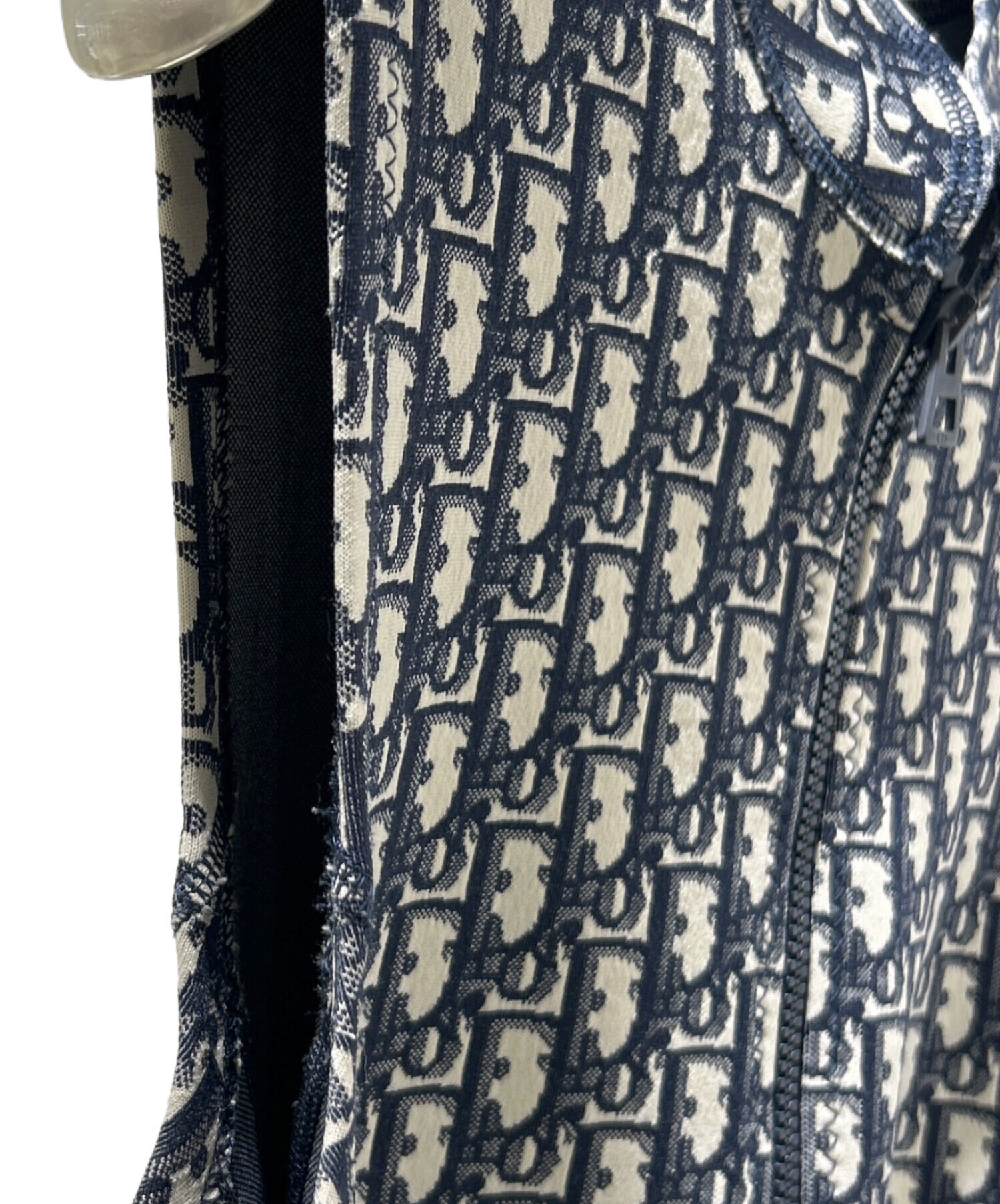 Christian Dior ノースリーブワンピース ネイビー Dior デニムブルー