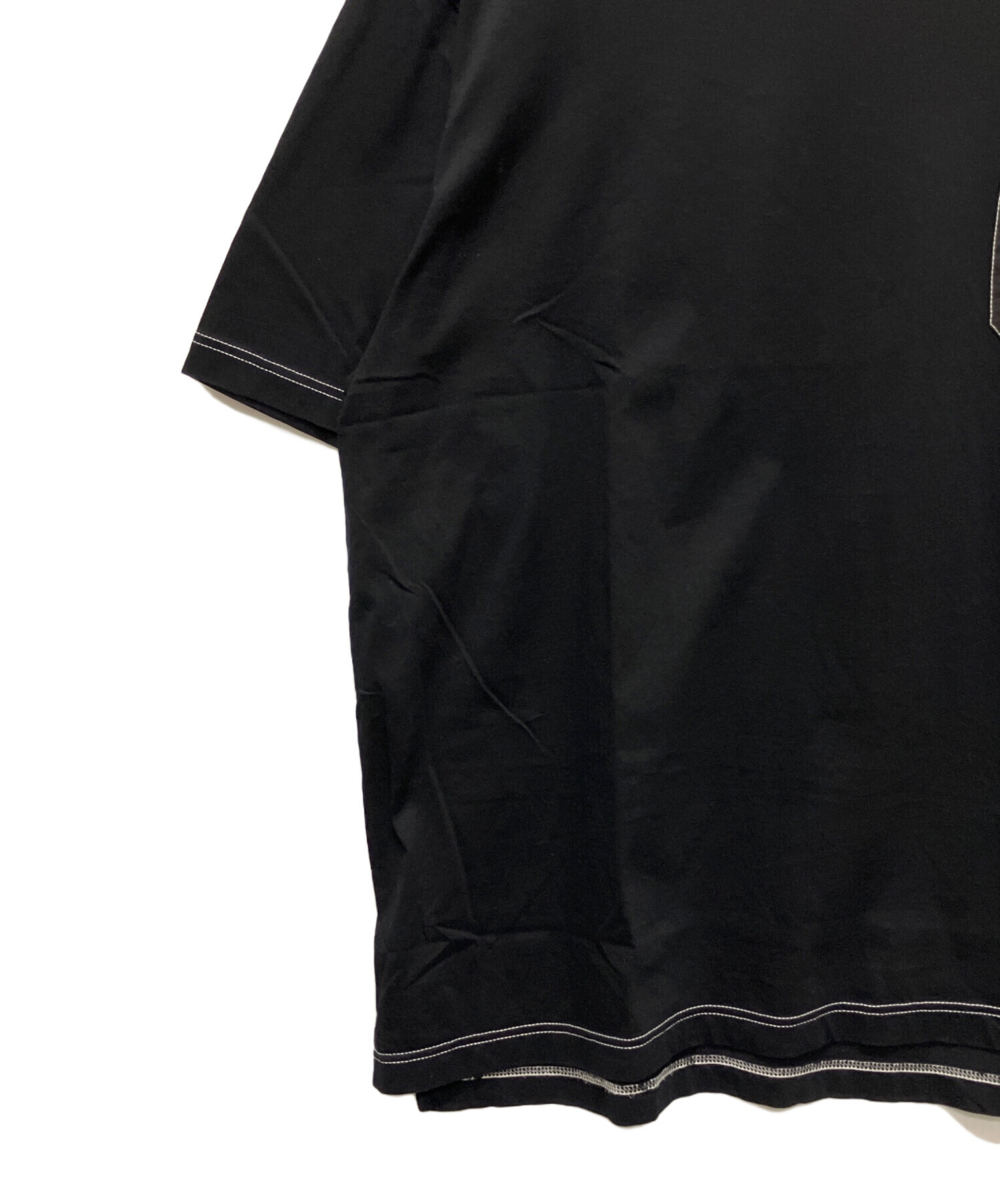 中古・古着通販】PRADA (プラダ) トライアングルロゴポケットTシャツ