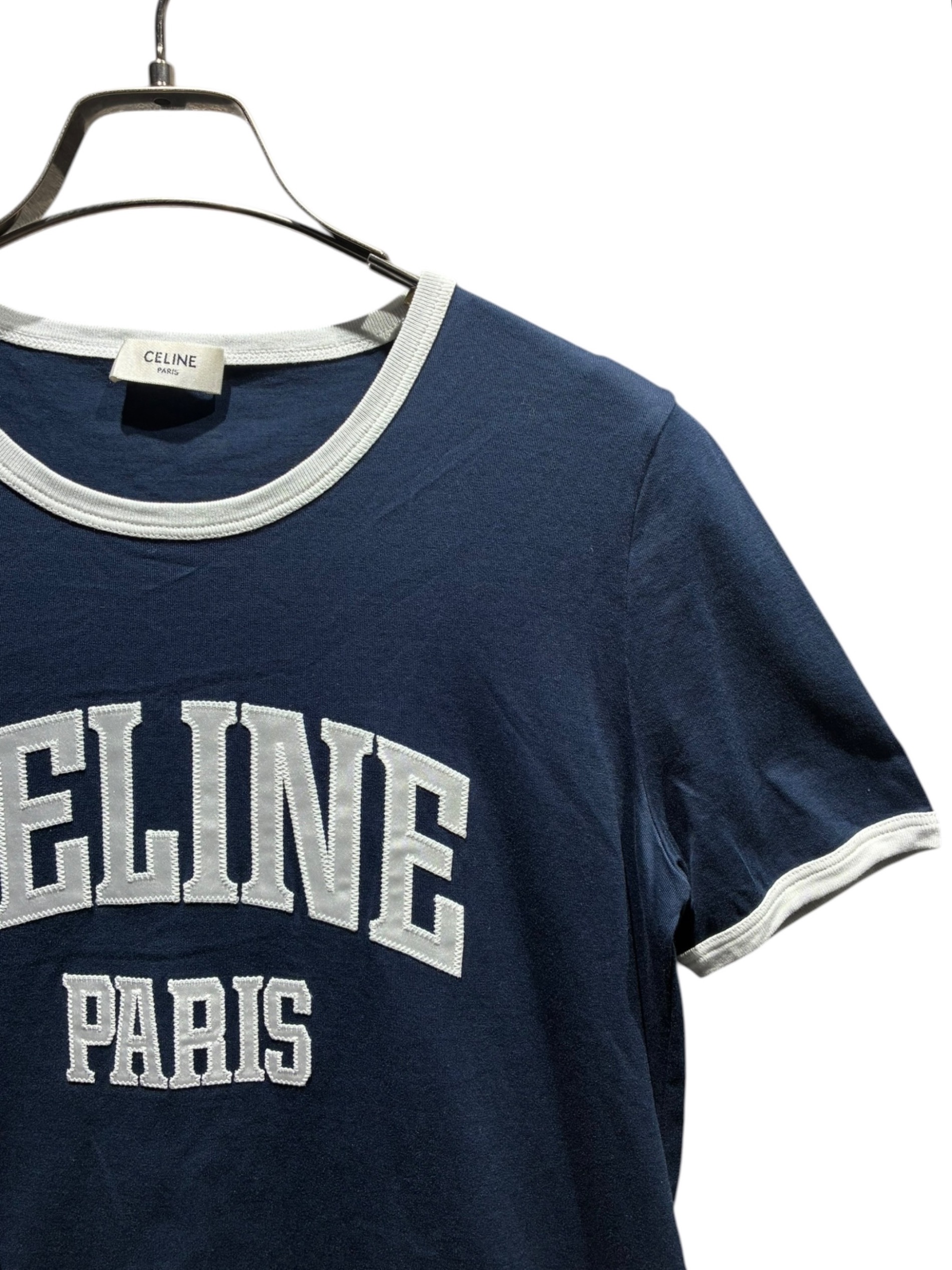 CELINE☆大人気 Tシャツ☆数回着用 自宅保管 セリーヌ☆ CELINE（セリーヌ） クルーネックTシャツ T-SHIRT LOOSE TRIOMPHE