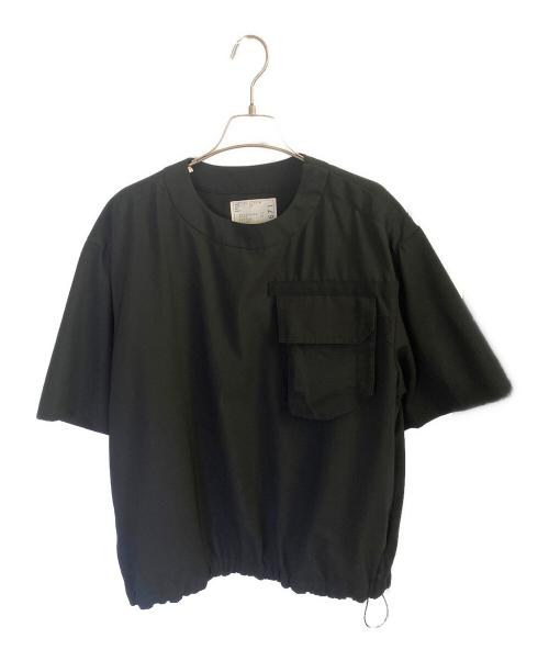 中古・古着通販】sacai (サカイ) Suiting Mix Pullover ブラック