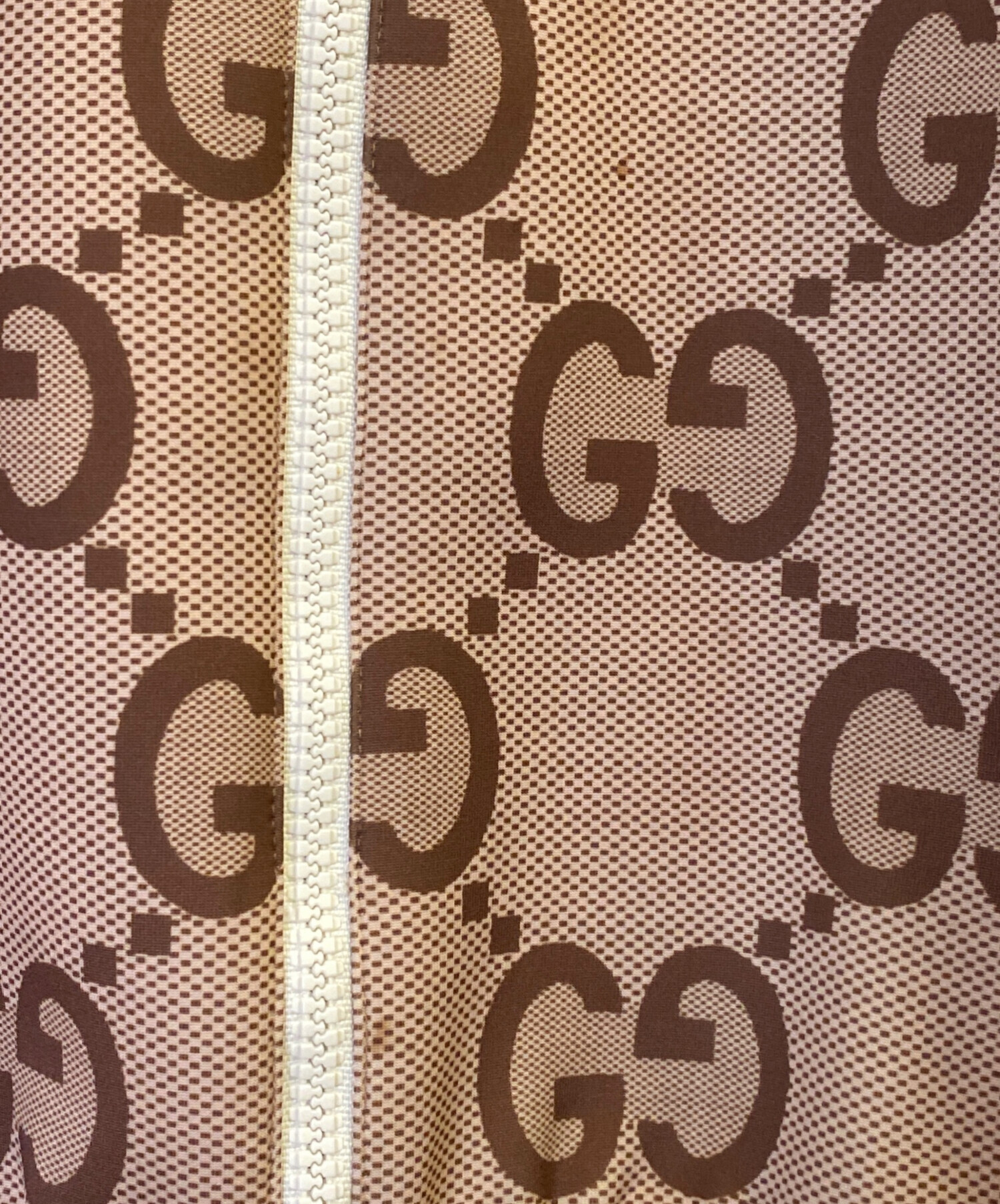 中古・古着通販】GUCCI (グッチ) GGトラックジャケット カーキ サイズ