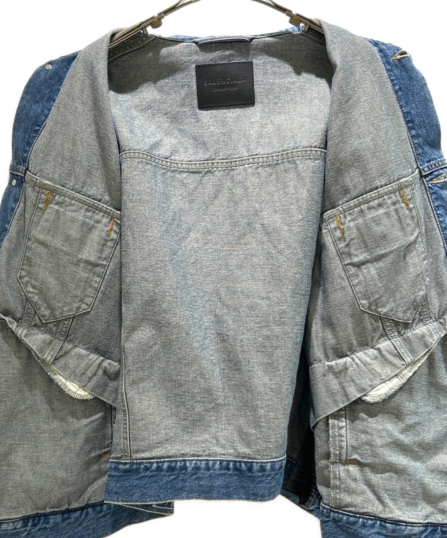 中古・古着通販】BALENCIAGA (バレンシアガ) Panelled Swing Denim
