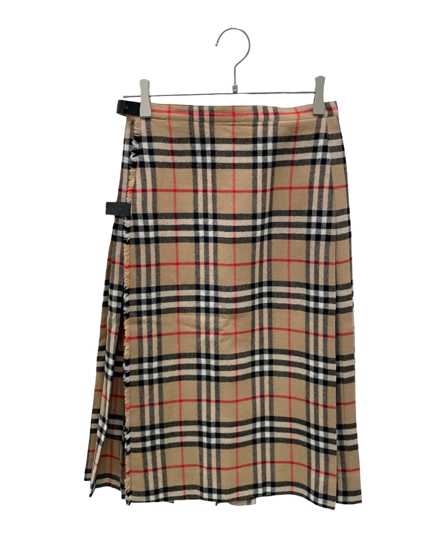 Burberry'sバーバリーズ巻きスカート 中古・古着通販】Burberry's (バーバリーズ) ラップスカート ベージュ