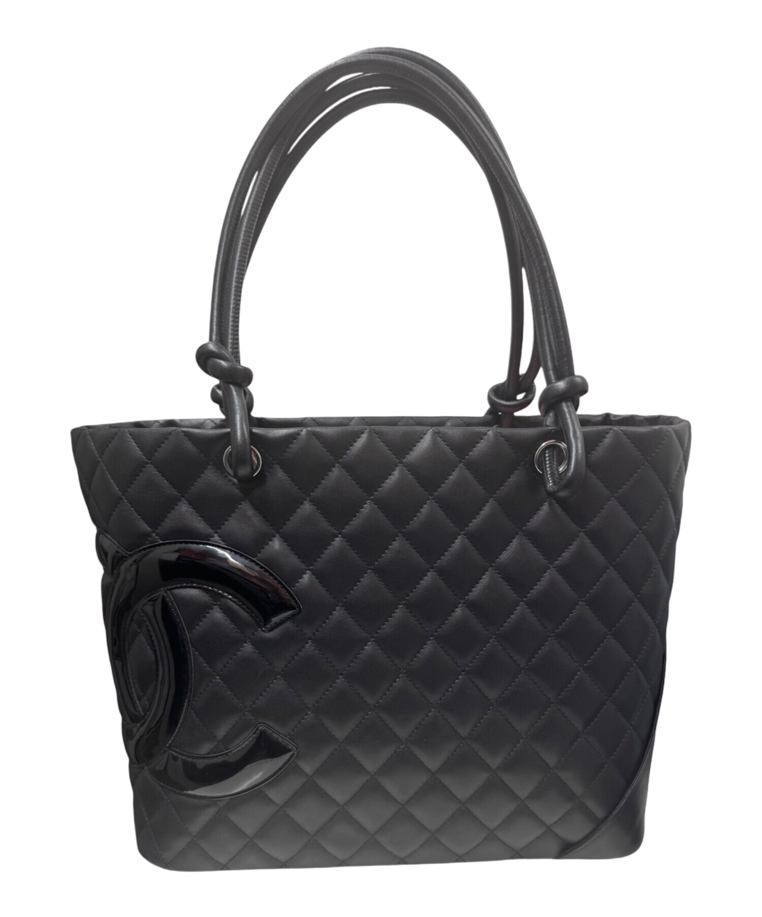 CHANELカンボンライン正規品 中古・古着通販】CHANEL (シャネル) カンボンライン ラージトート