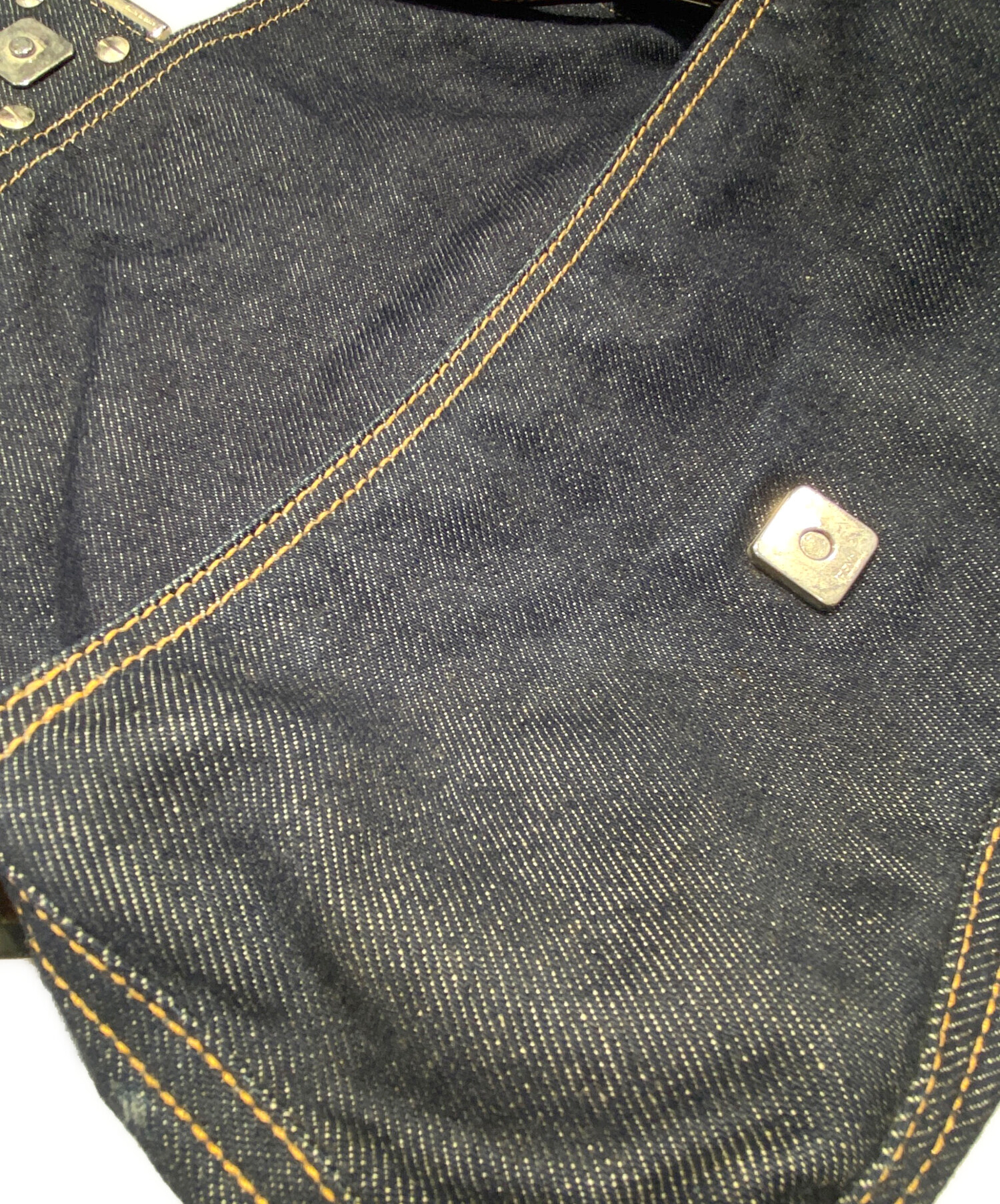 中古・古着通販】FENDI (フェンディ) デニムショルダーバッグ