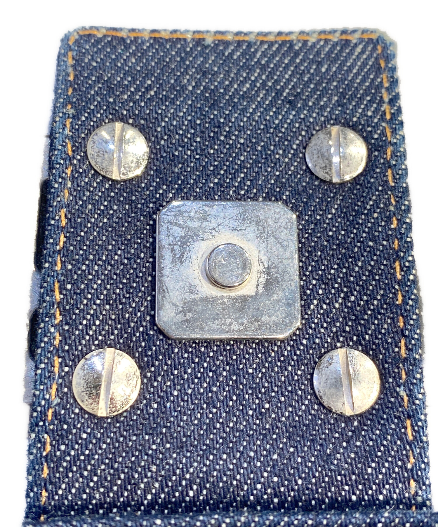 中古・古着通販】FENDI (フェンディ) デニムショルダーバッグ