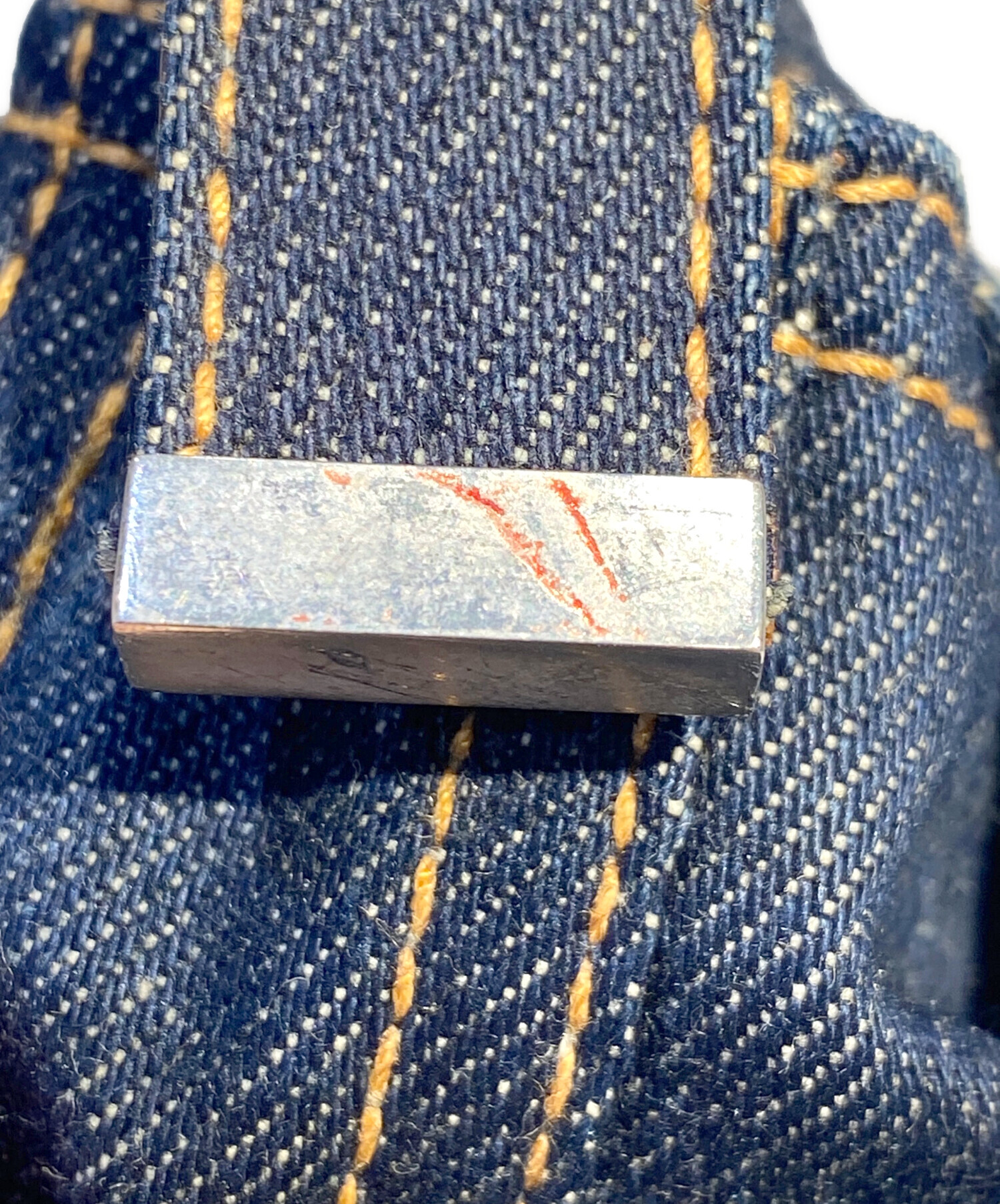 中古・古着通販】FENDI (フェンディ) デニムショルダーバッグ