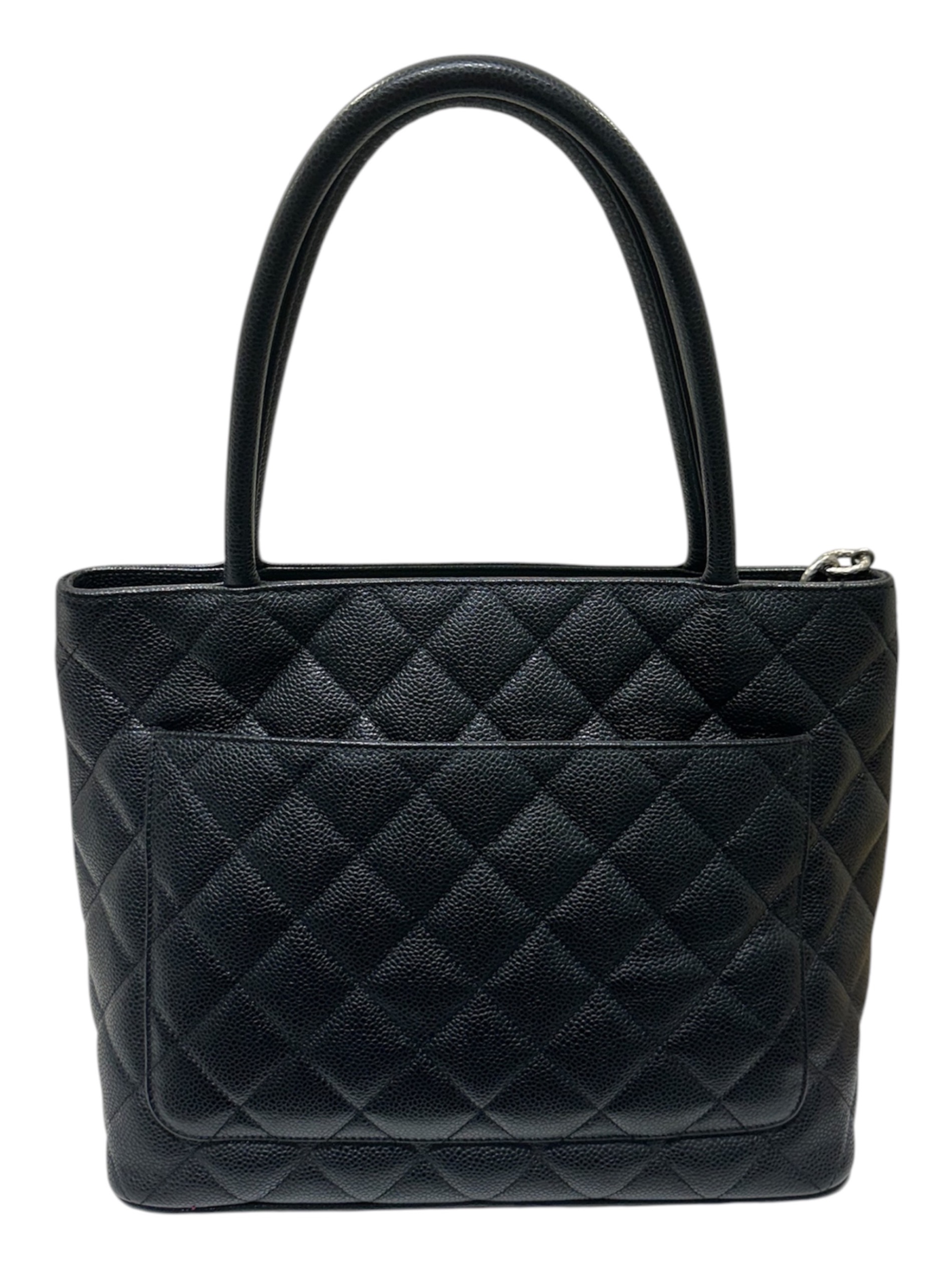 中古・古着通販】CHANEL (シャネル) 復刻トートバッグ ブラック 