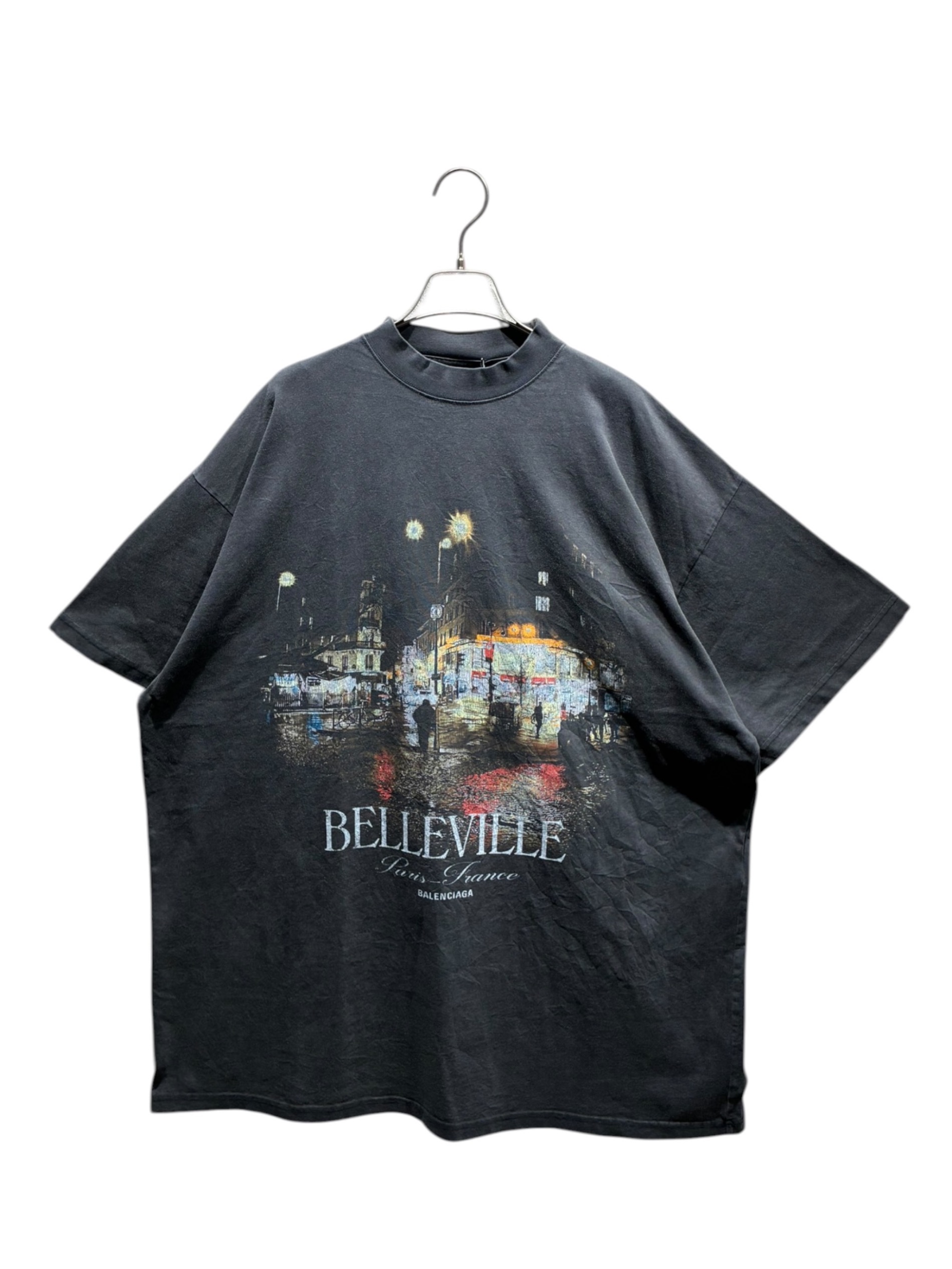 中古・古着通販】BALENCIAGA (バレンシアガ) BELLEVILLE Tシャツ 