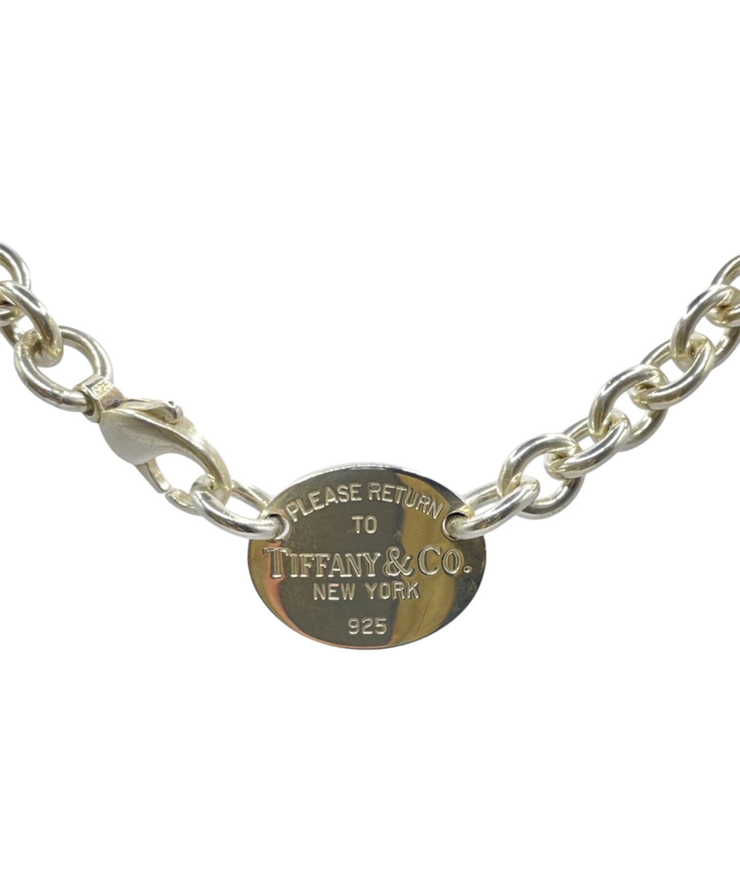 [中古] リターントゥ ティファニー /オーバル チェーンネックレス 中古・古着通販】TIFFANY & Co. (ティファニー) リターントゥ