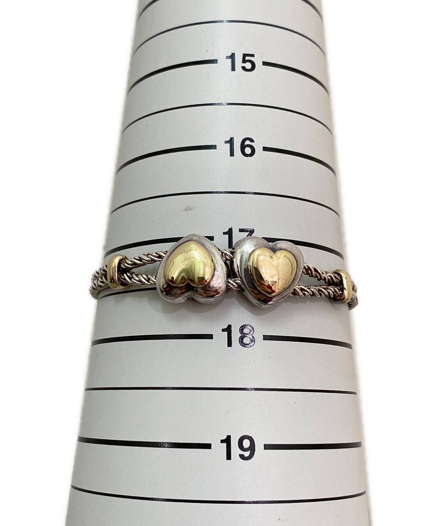 中古・古着通販】TIFFANY & Co. (ティファニー) ダブルハート 中古・古着通販】TIFFANY & Co. (ティファニー) ダブルハート