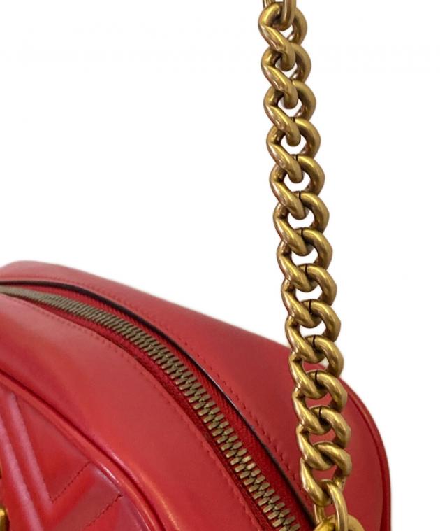 【人気商品】♡GUCCI ビンテージ　激かわチェーンタイプ　ショルダーバッグ 中古・古着通販】GUCCI (グッチ) チェーンショルダーバッグ レッド
