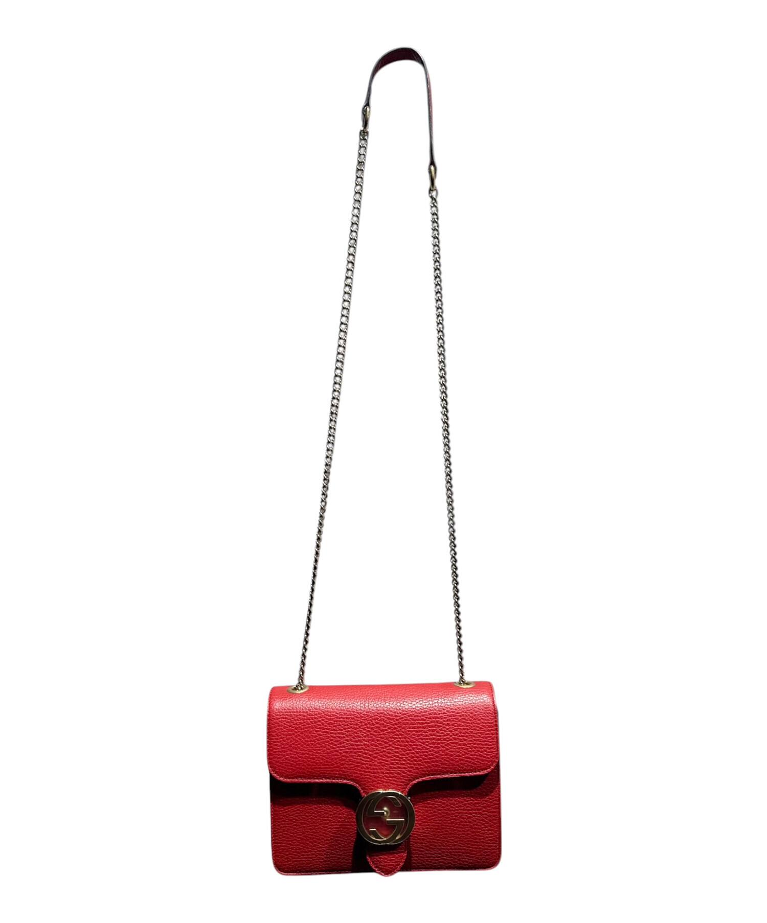 【yykn】 ショルダーバッグ インターロッキング GUCCI グッチ インターロッキング チェーンショルダーバッグ