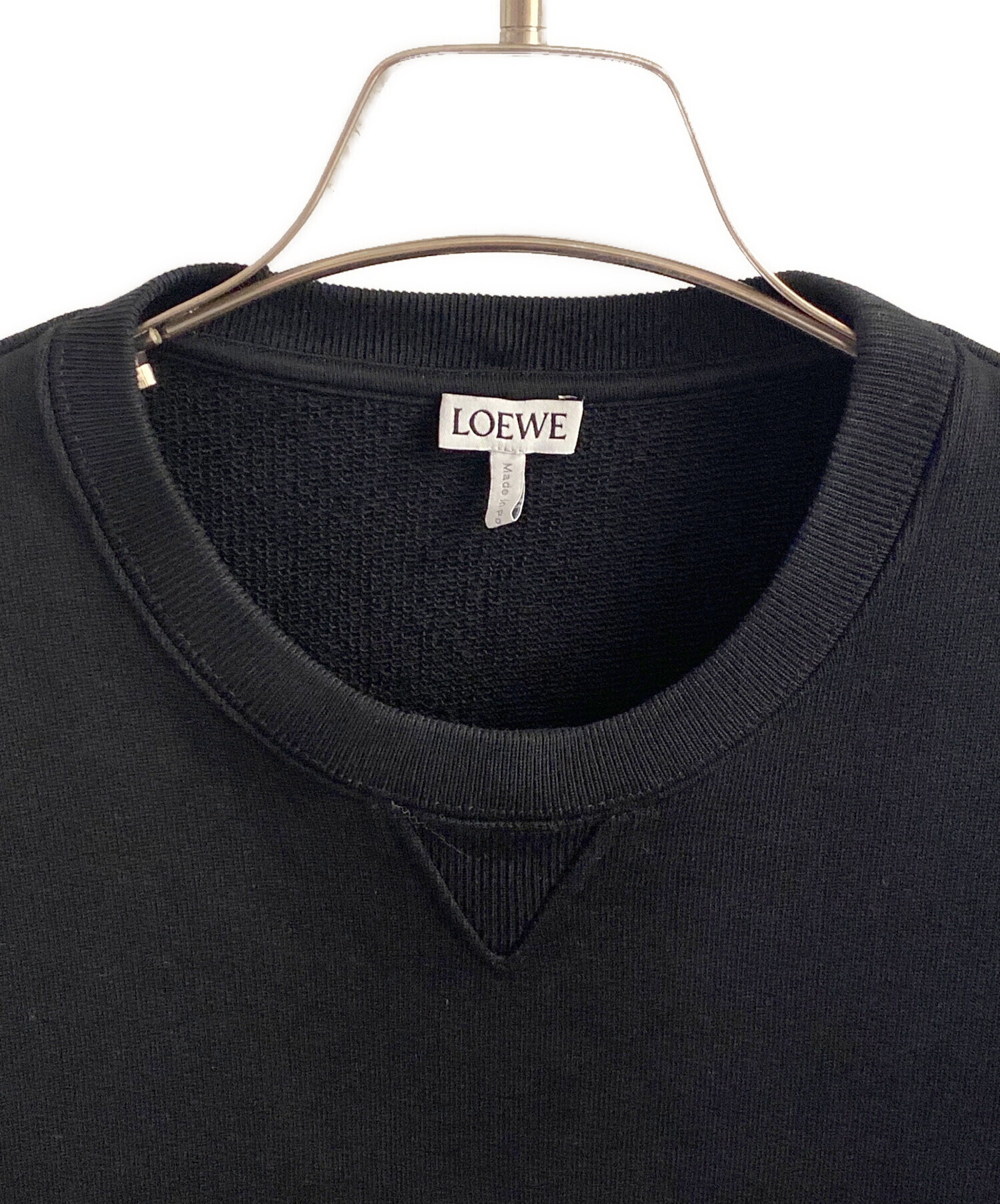 LOEWE ロエベ スウェット XS 黒 【古着】【中古】【送料無料】 LOEWE - LOEWE ロエベ スウェット XS 黒 【古着】【中古】【送料無料