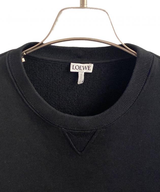 中古・古着通販】LOEWE (ロエベ) アナグラムロゴスウェット ブラック