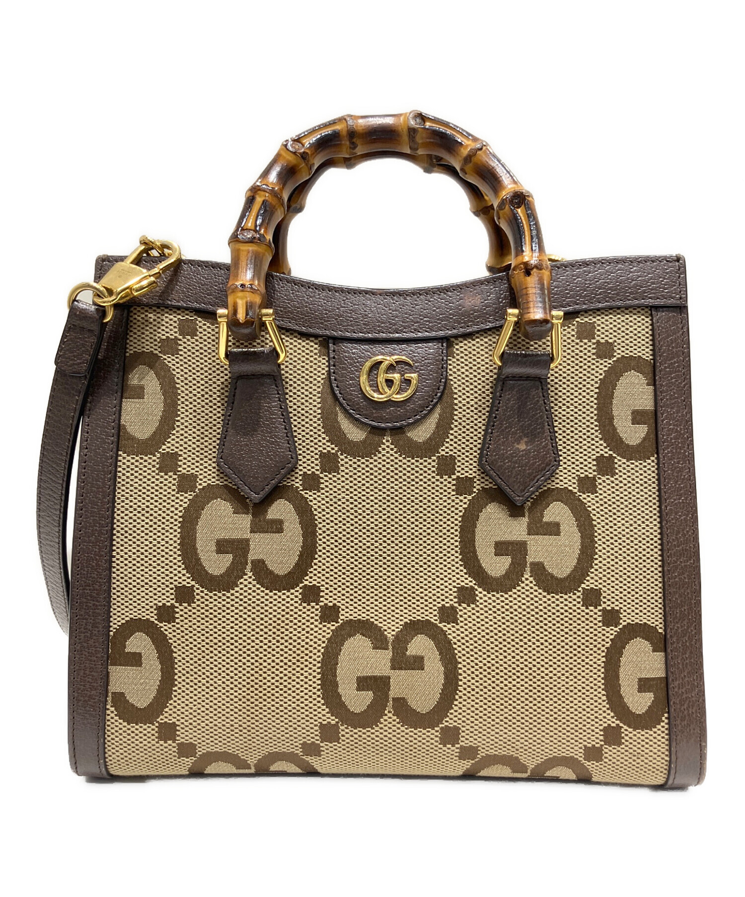 中古・古着通販】GUCCI (グッチ) ダイアナ ジャンボGG ショルダー