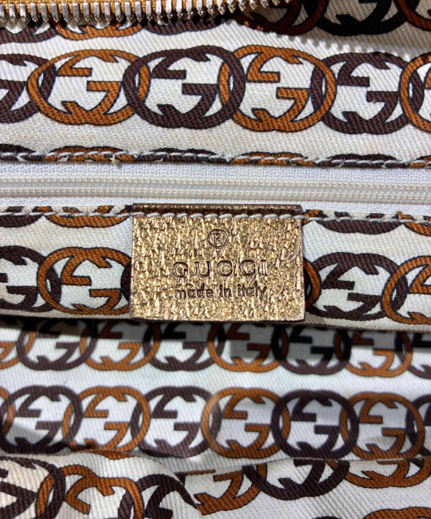中古・古着通販】GUCCI (グッチ) プリンシーミニボストンバッグ