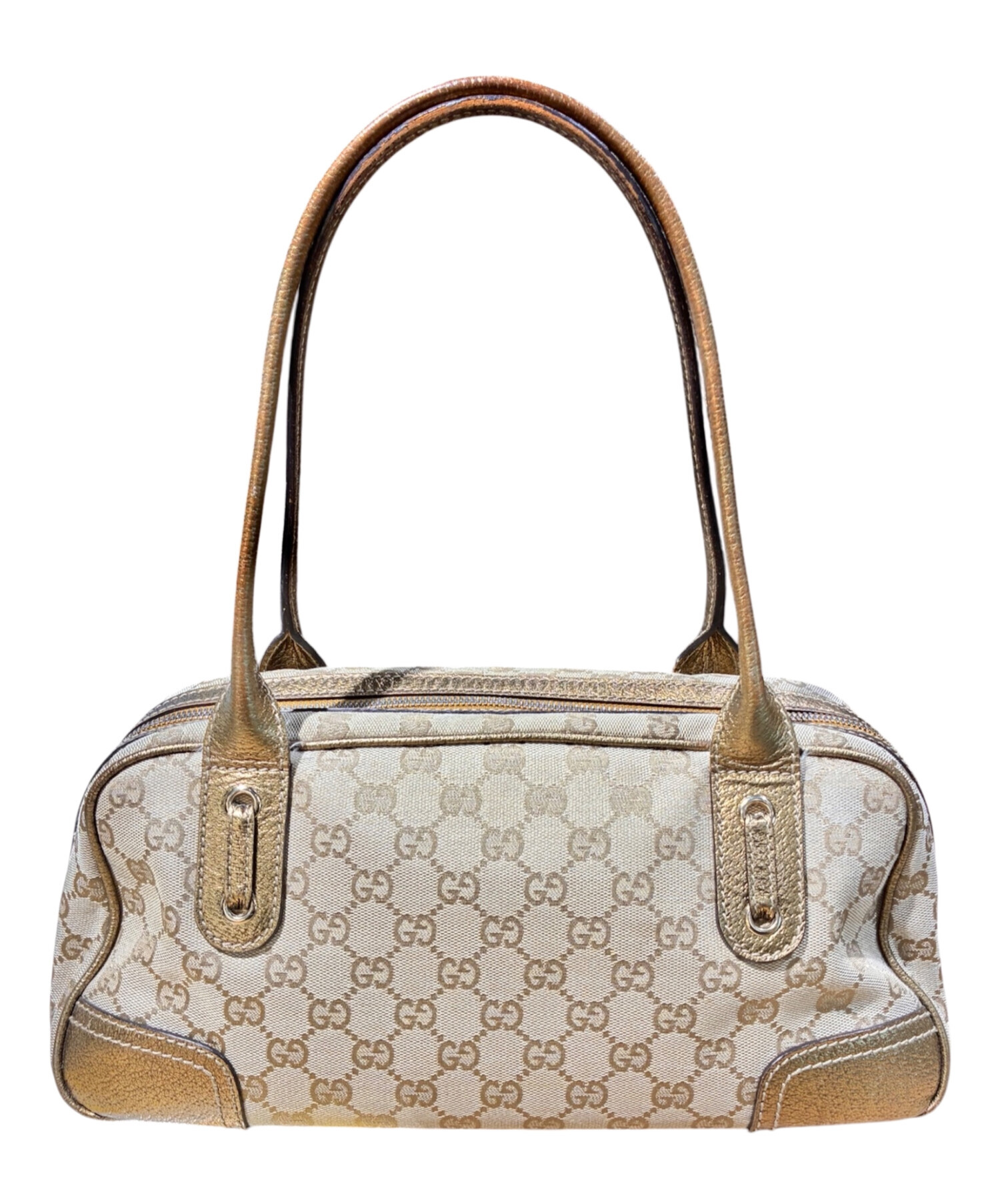 中古・古着通販】GUCCI (グッチ) プリンシーミニボストンバッグ