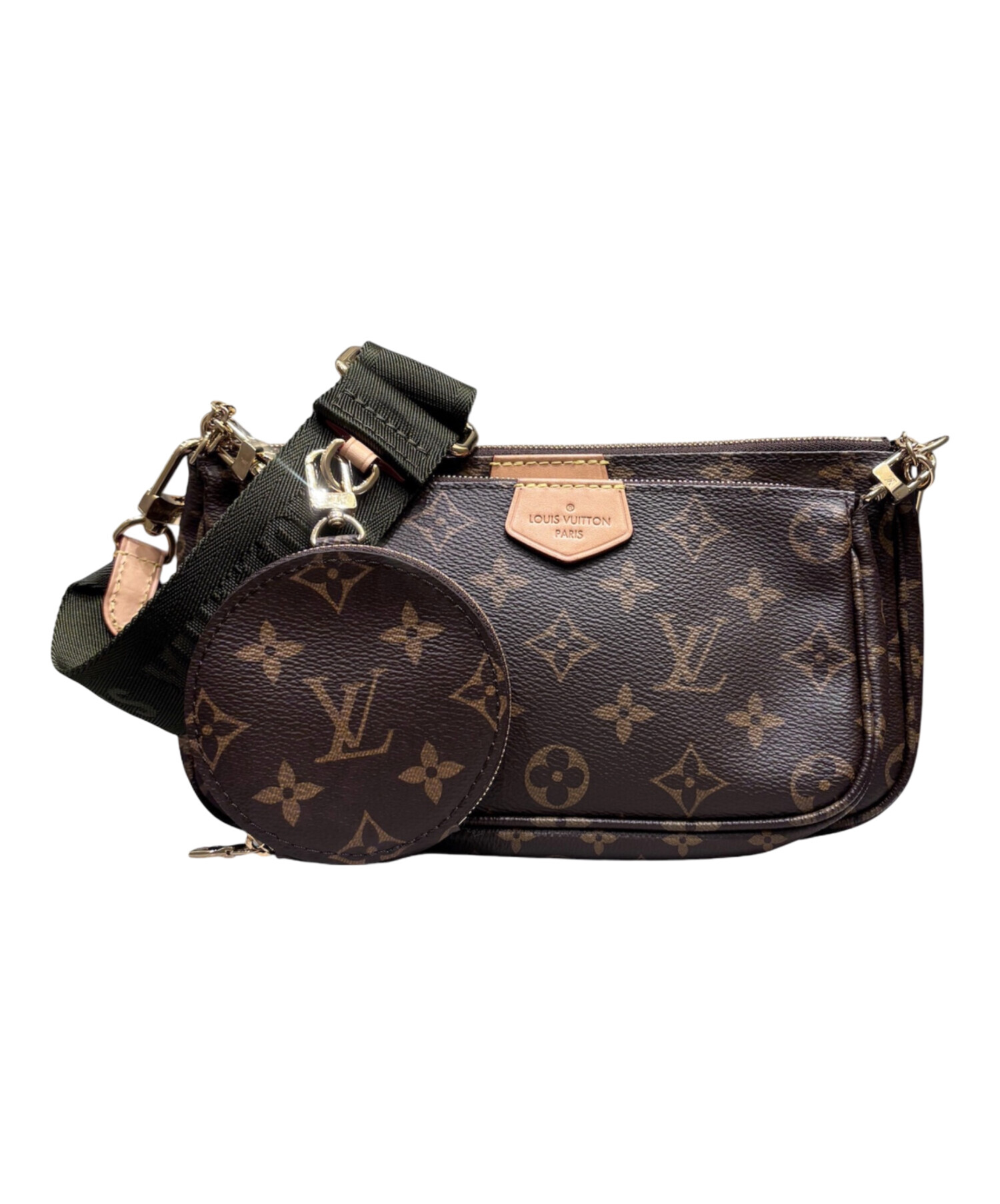 ヴィトン LV モノグラム ミュルティ ポシェット クセソワール ショルダーバッグ【中古】 中古・古着通販】LOUIS VUITTON (ルイ ヴィトン) モノグラム