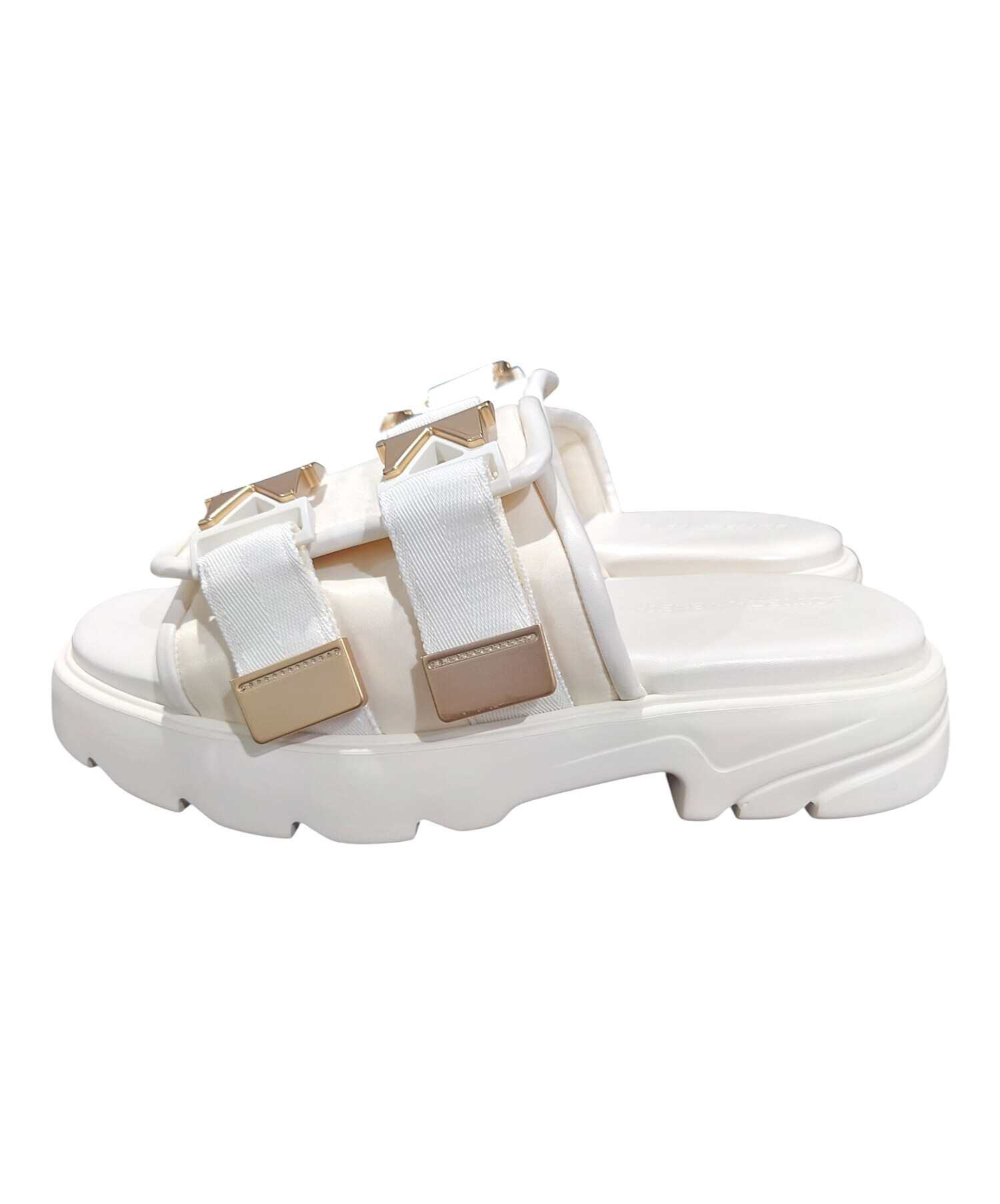 中古・古着通販】BOTTEGA VENETA (ボッテガベネタ) サンダル ベージュ