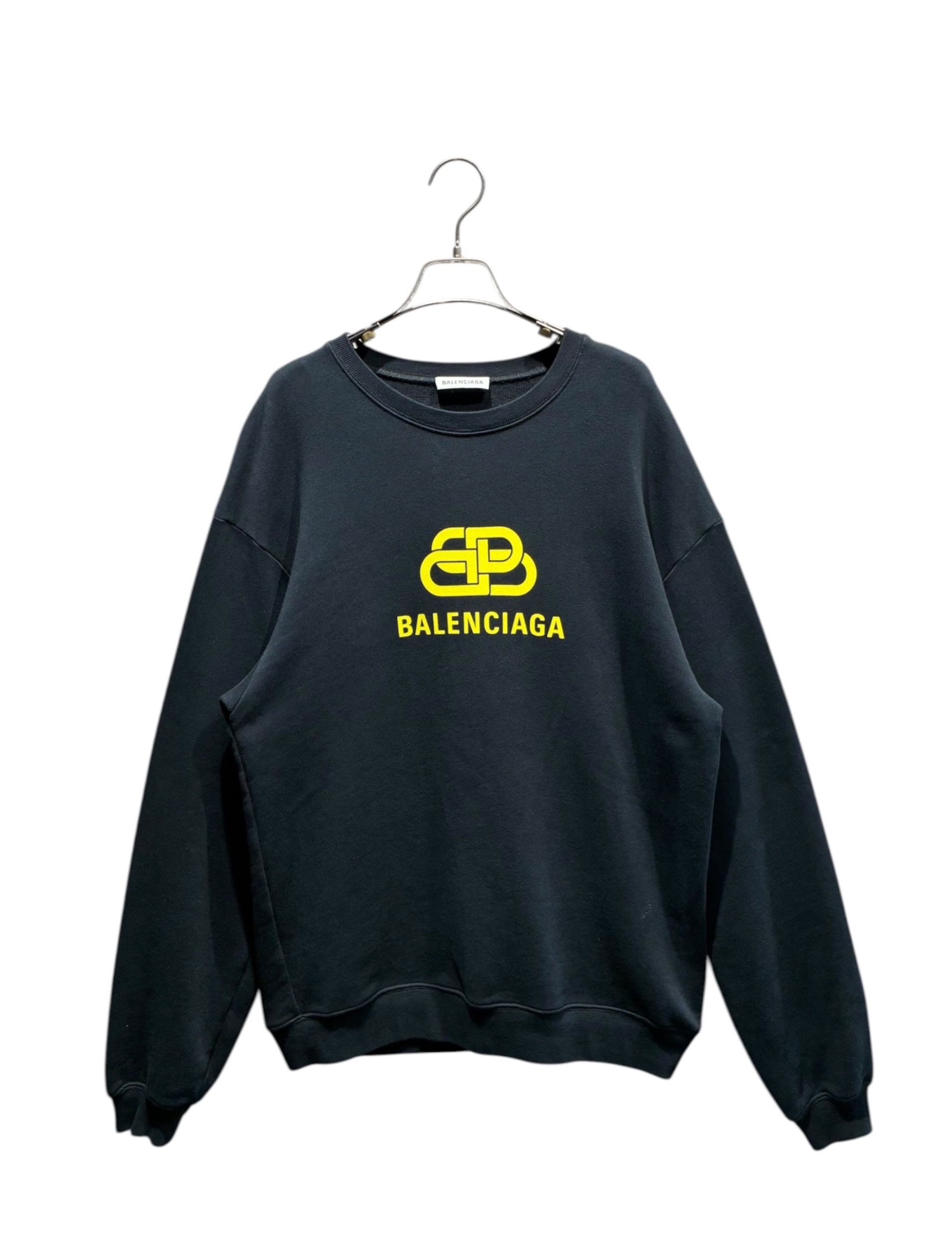 BALENCIAGA バレンシアガ スウェット S 黒 【古着】【中古】 BALENCIAGA - BALENCIAGA バレンシアガ スウェット 2(M位) 黒 【古着