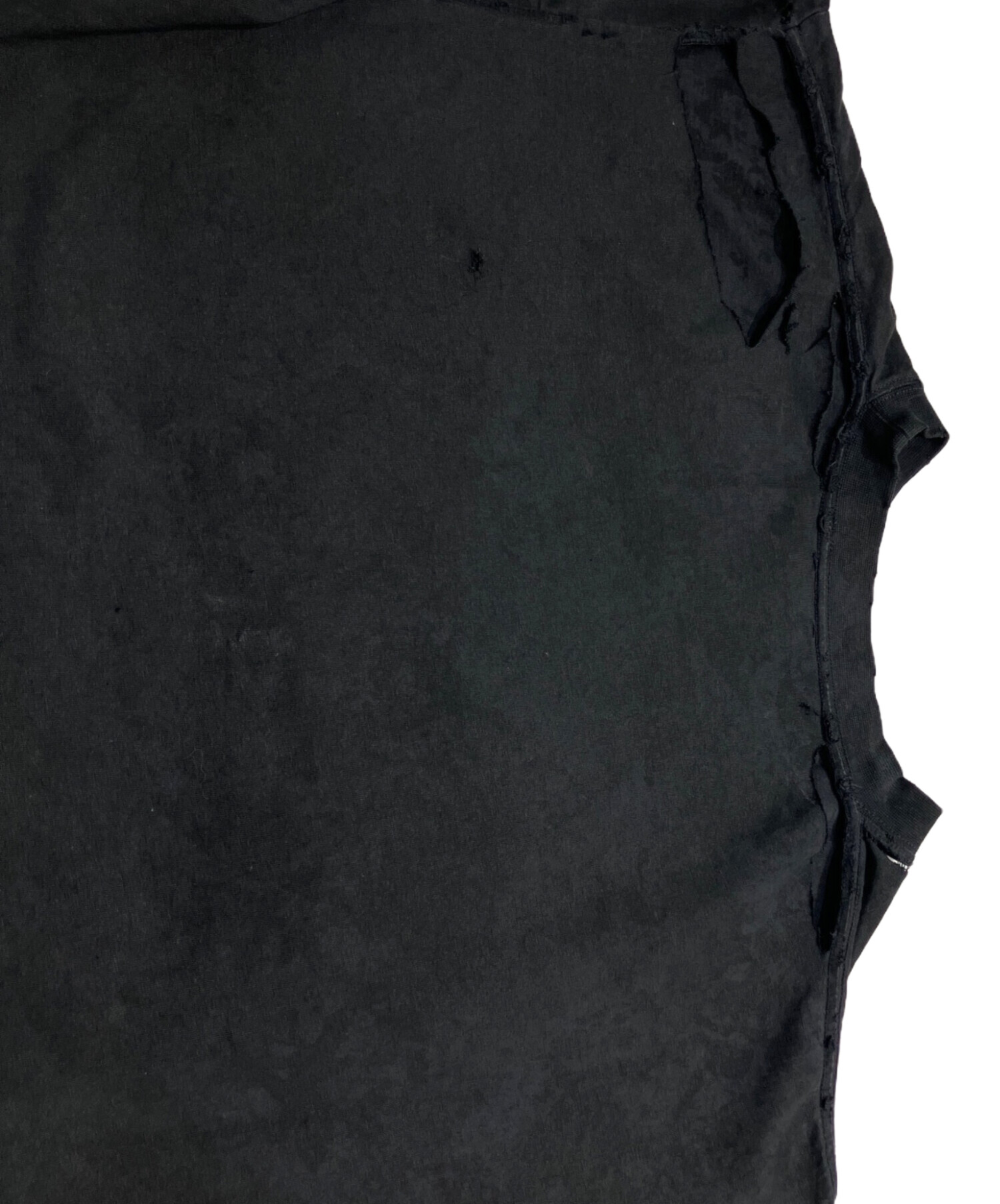 中古・古着通販】BALENCIAGA (バレンシアガ) ダメージ加工Tシャツ/ロゴ