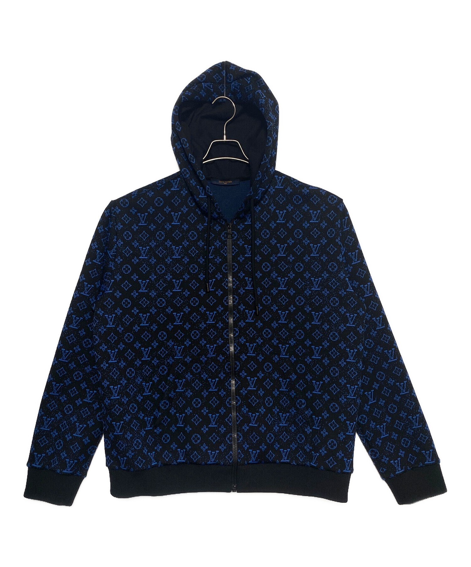 ルイヴィトン 　パーカー　サイズS 中古・古着通販】LOUIS VUITTON (ルイ ヴィトン) モノグラムジップ
