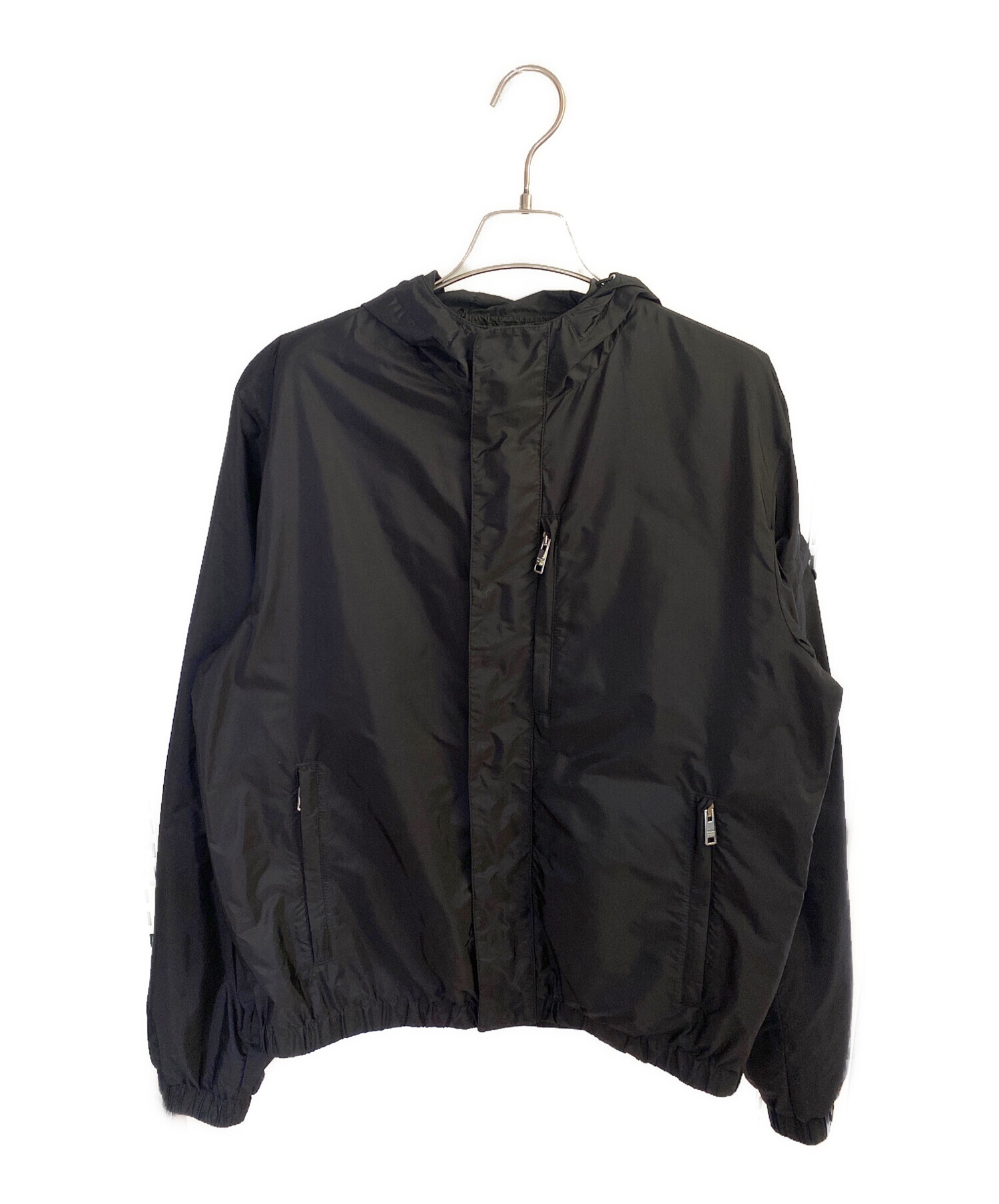 中古・古着通販】PRADA (プラダ) ロゴプレートナイロンジャケット