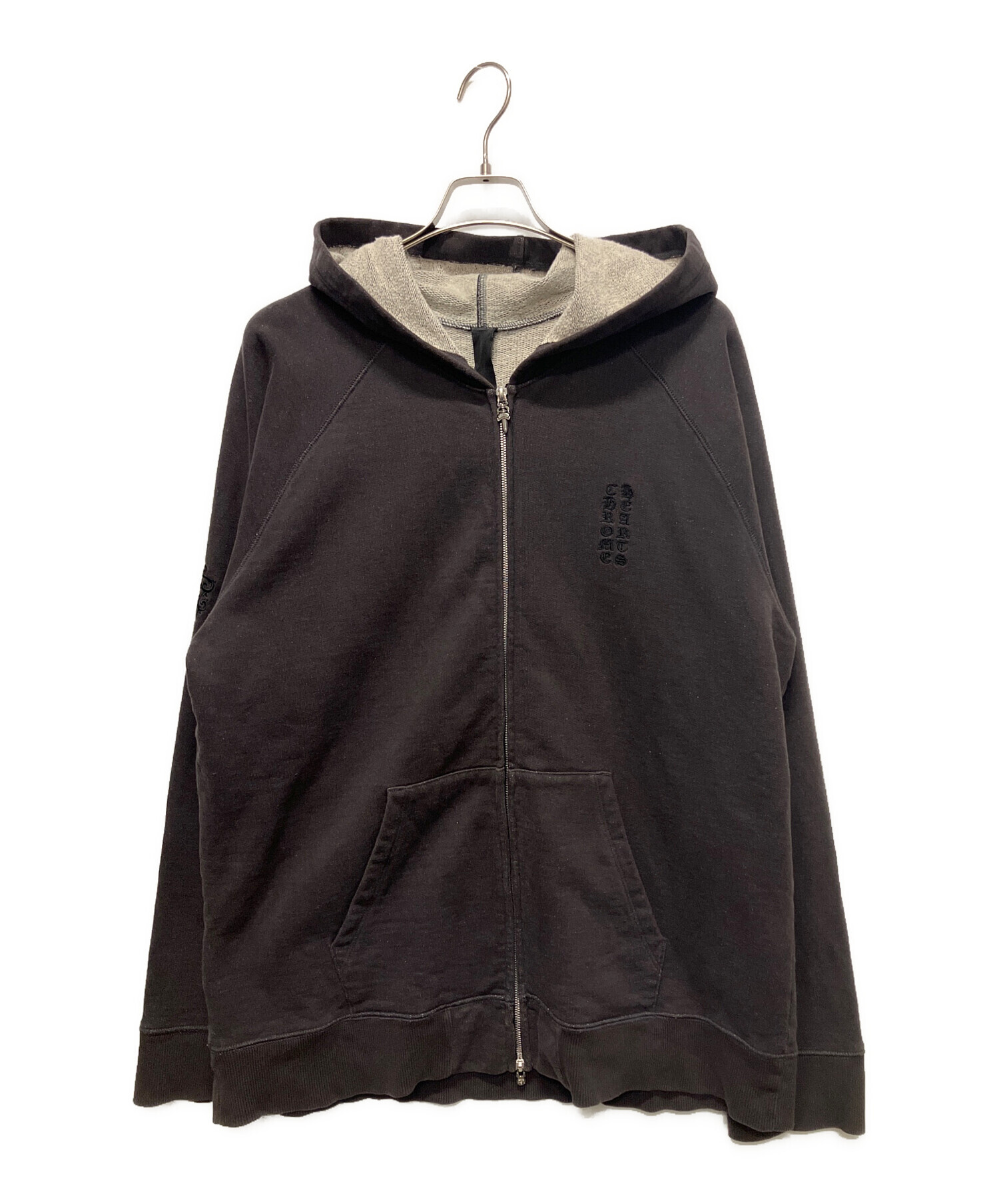chrome hearts フリース ジップアップ サイズXL CHROME HEARTS ZIP UP