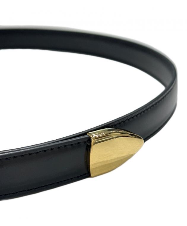 中古・古着通販】CELINE (セリーヌ) レザーベルト U-NE-1273 ブラック