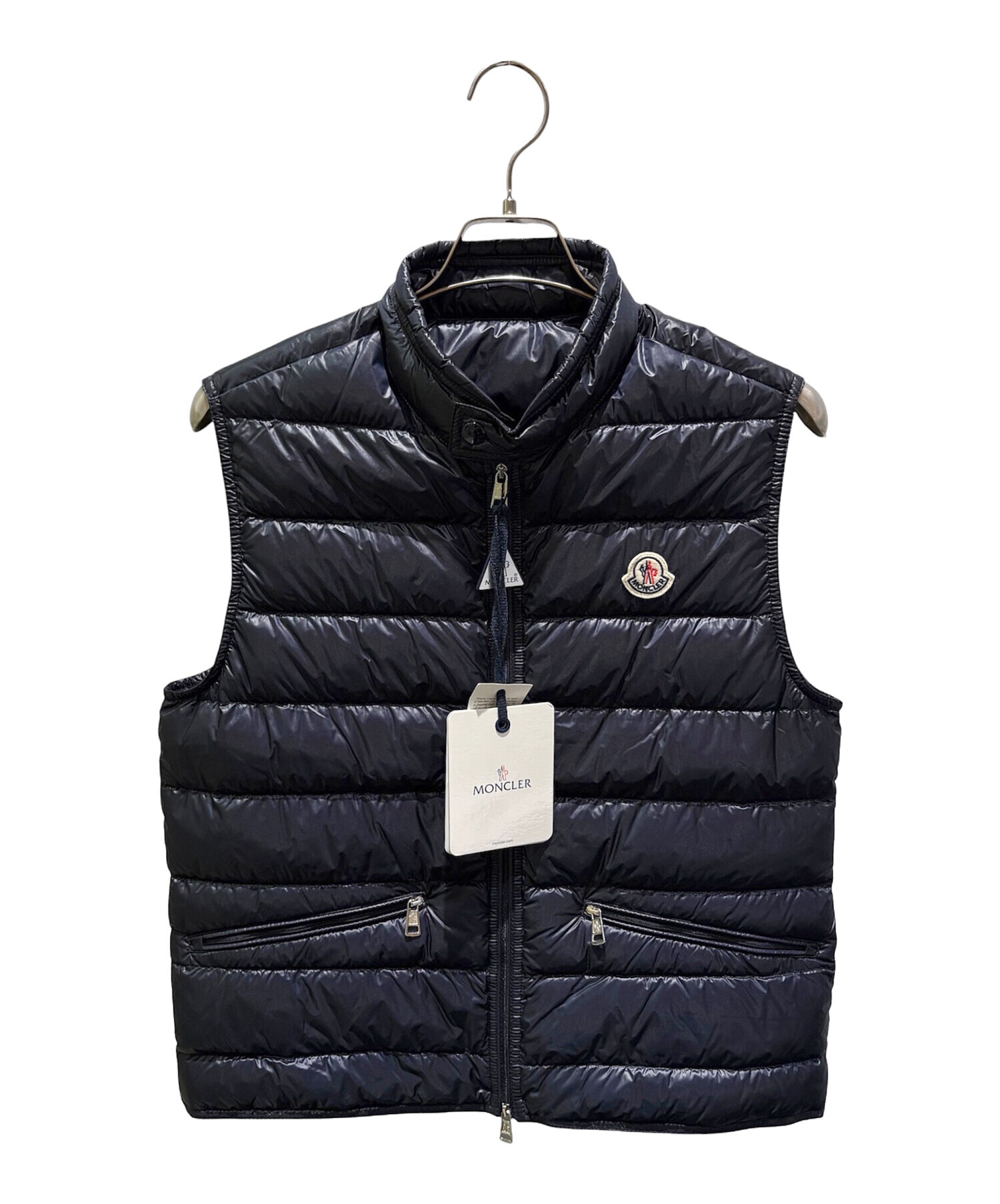 中古・古着通販】MONCLER (モンクレール) GUI/ダウンベスト ネイビー