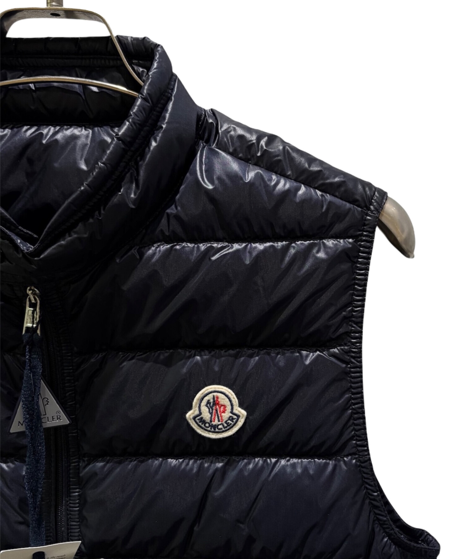中古・古着通販】MONCLER (モンクレール) GUI/ダウンベスト ネイビー