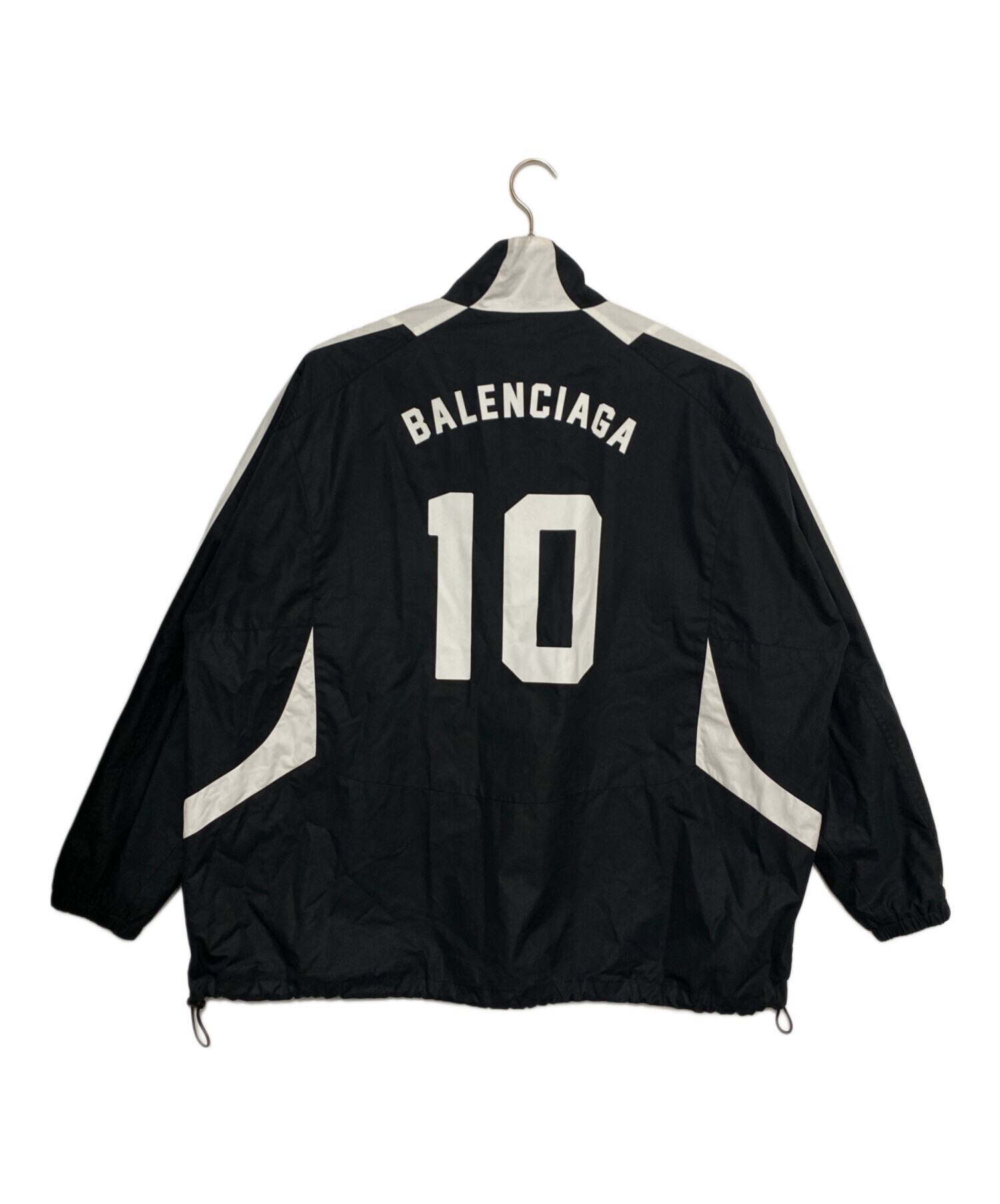 p*n様 BALENCIAGA トラックジャケット バレンシアガ ロゴ オーバーサイズ トラックジャケット ナイロン