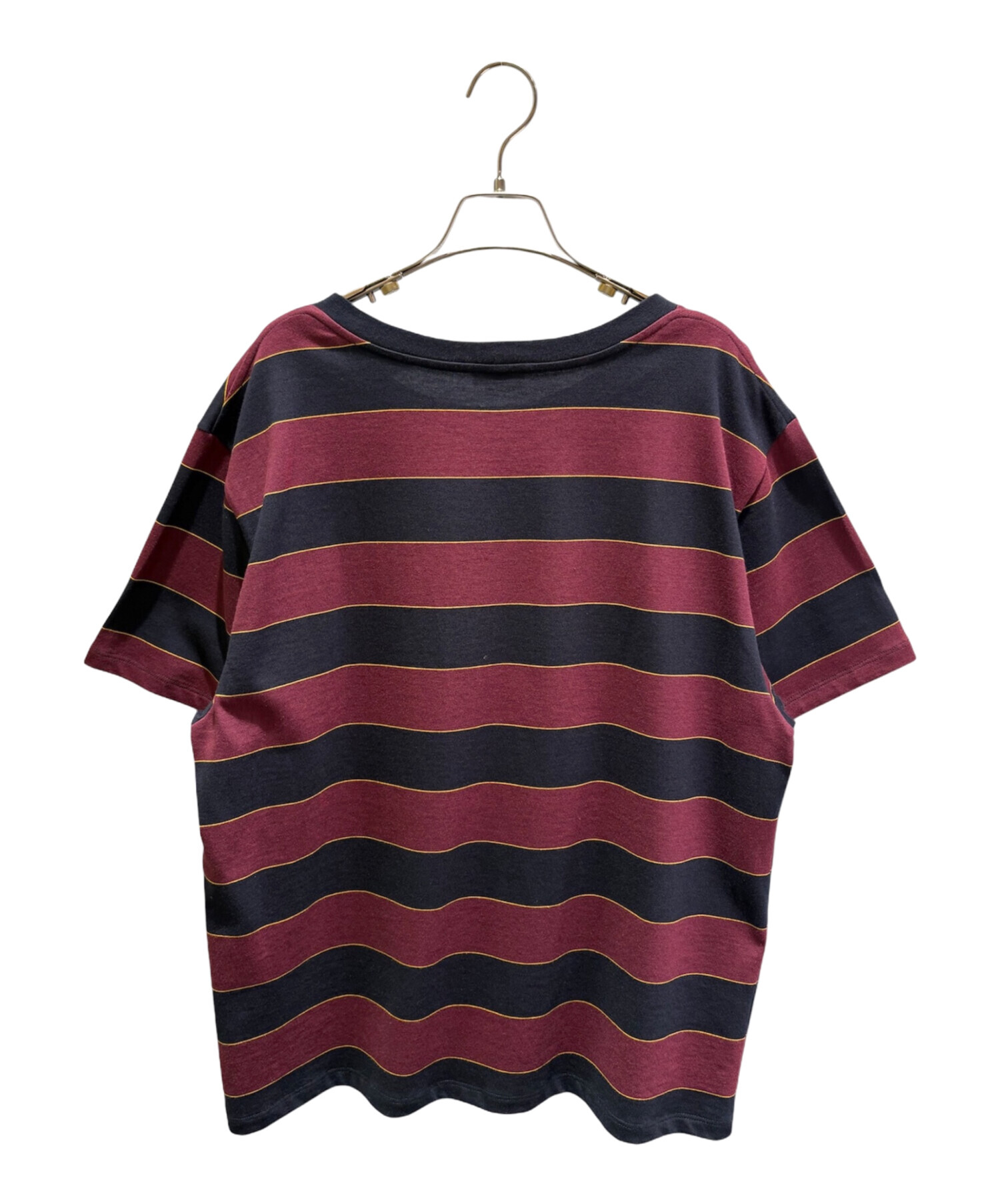 中古・古着通販】CELINE (セリーヌ) トリオンフ刺繍ラージボーダー T