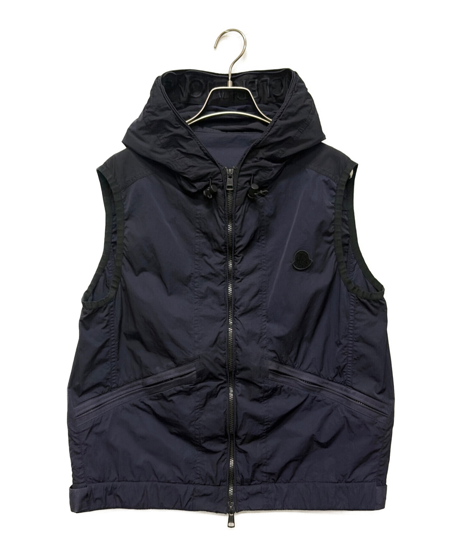 美品モンクレール ナイロン ブルゾン ネイビー　サイズ2 中古・古着通販】MONCLER (モンクレール) TOUQUES/ナイロンベスト