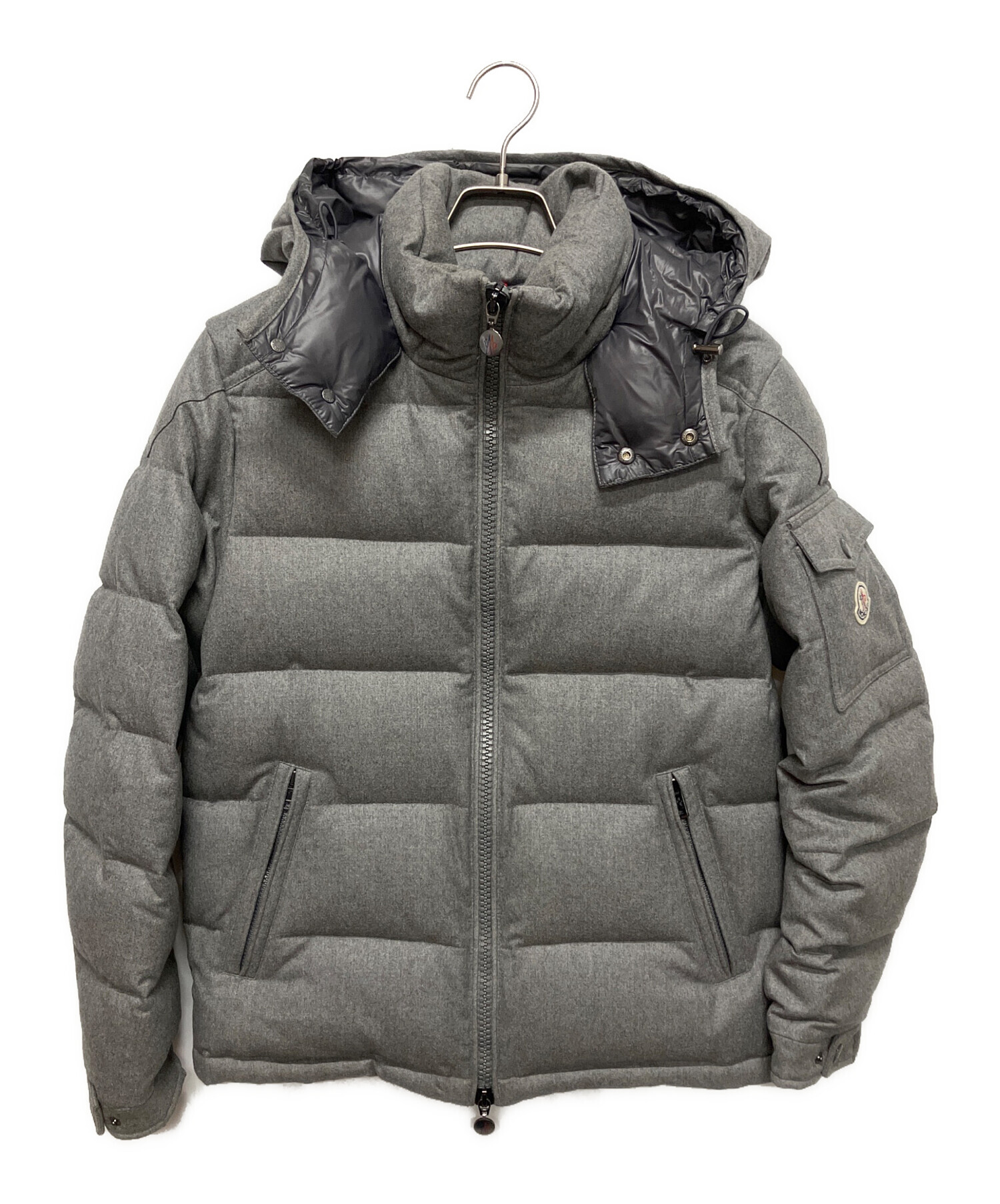 ゆ*う様 MONCLER グレー ダウンジャケット サイズ2 中古・古着通販】MONCLER (モンクレール) MONTGENEVRE/ダウン