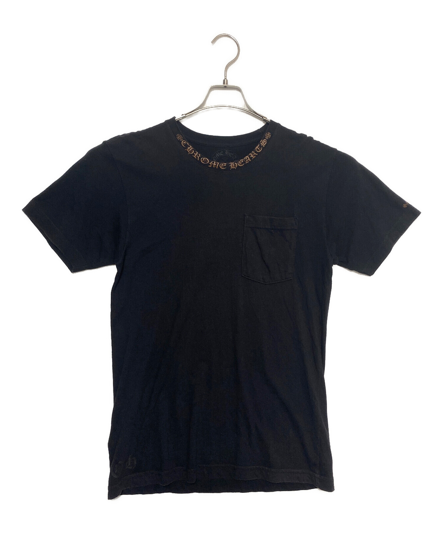 中古・古着通販】CHROME HEARTS (クロムハーツ) ネックロゴポケットT