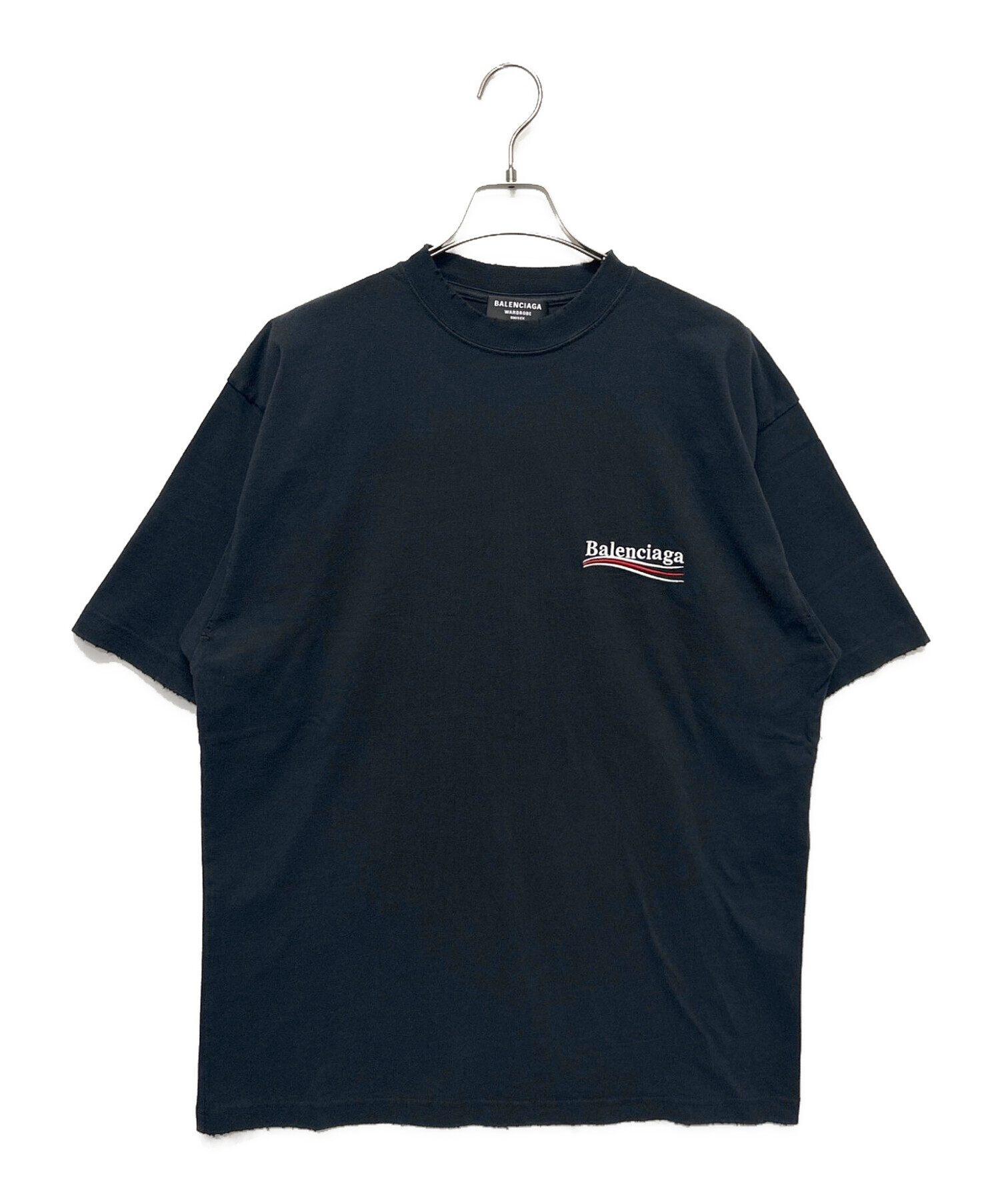 中古・古着通販】BALENCIAGA (バレンシアガ) キャンペーンロゴTシャツ