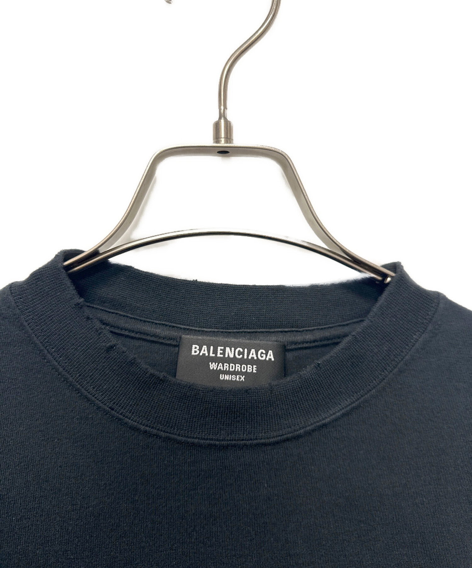 中古・古着通販】BALENCIAGA (バレンシアガ) キャンペーンロゴTシャツ