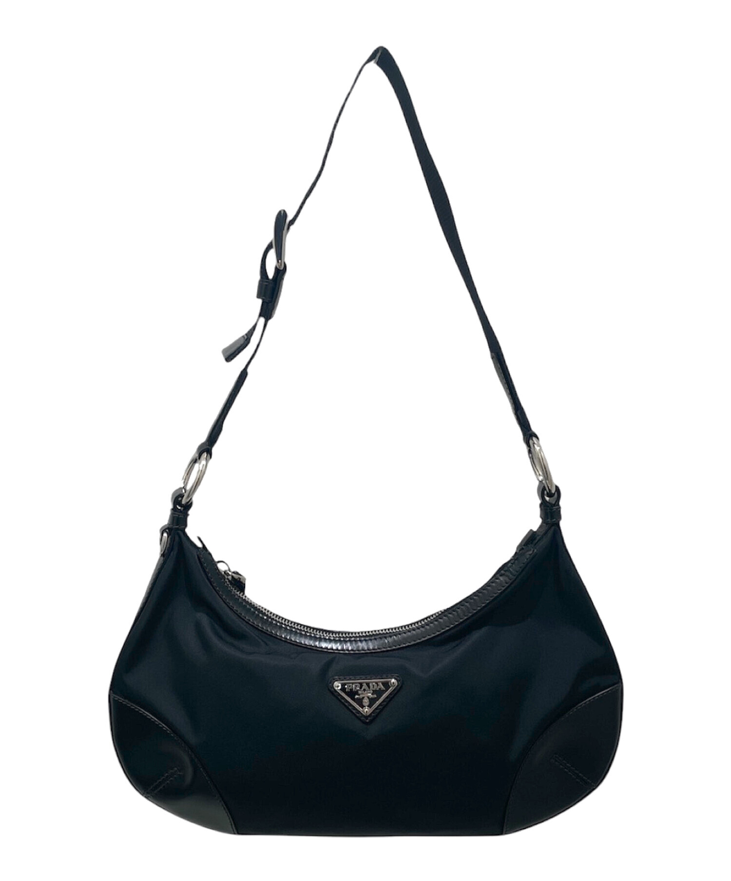 中古・古着通販】PRADA (プラダ) トライアングルプレート ワン