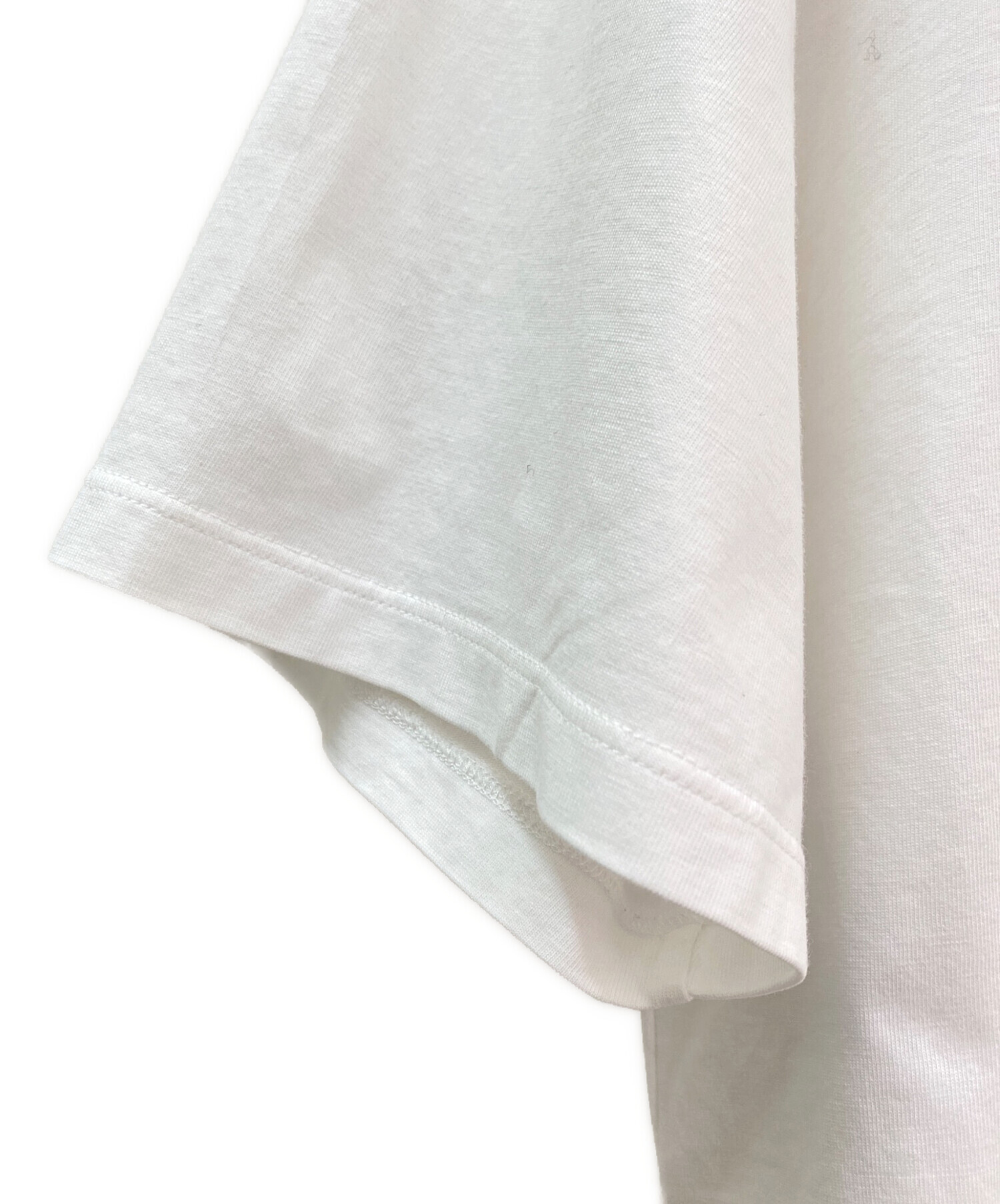 中古・古着通販】MIU MIU (ミュウミュウ) クロップドTシャツ ホワイト