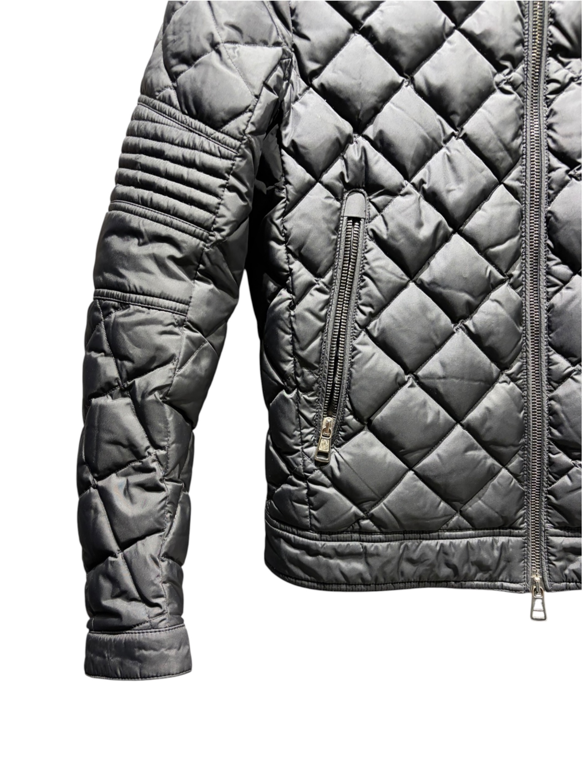 MONCLER モンクレール　BREITMAN レザー　ダウンジャケット 中古・古着通販】MONCLER (モンクレール) BREITMAN/ダウンジャケット