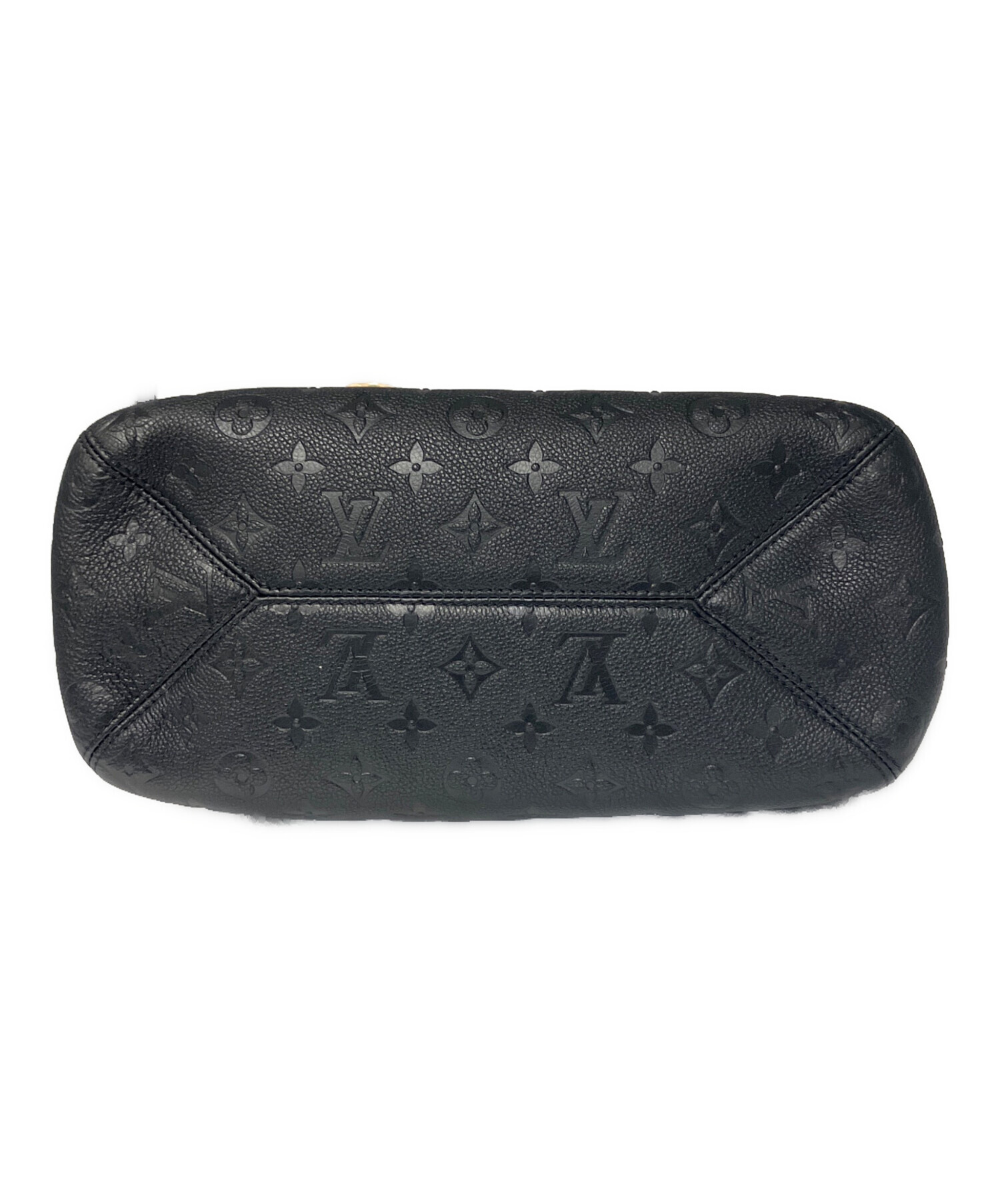 Louis ~Vuitton2way ミニトートバッグ PMサイズ ブラック*~ 中古・古着通販】LOUIS VUITTON (ルイ ヴィトン) オールインワンPM