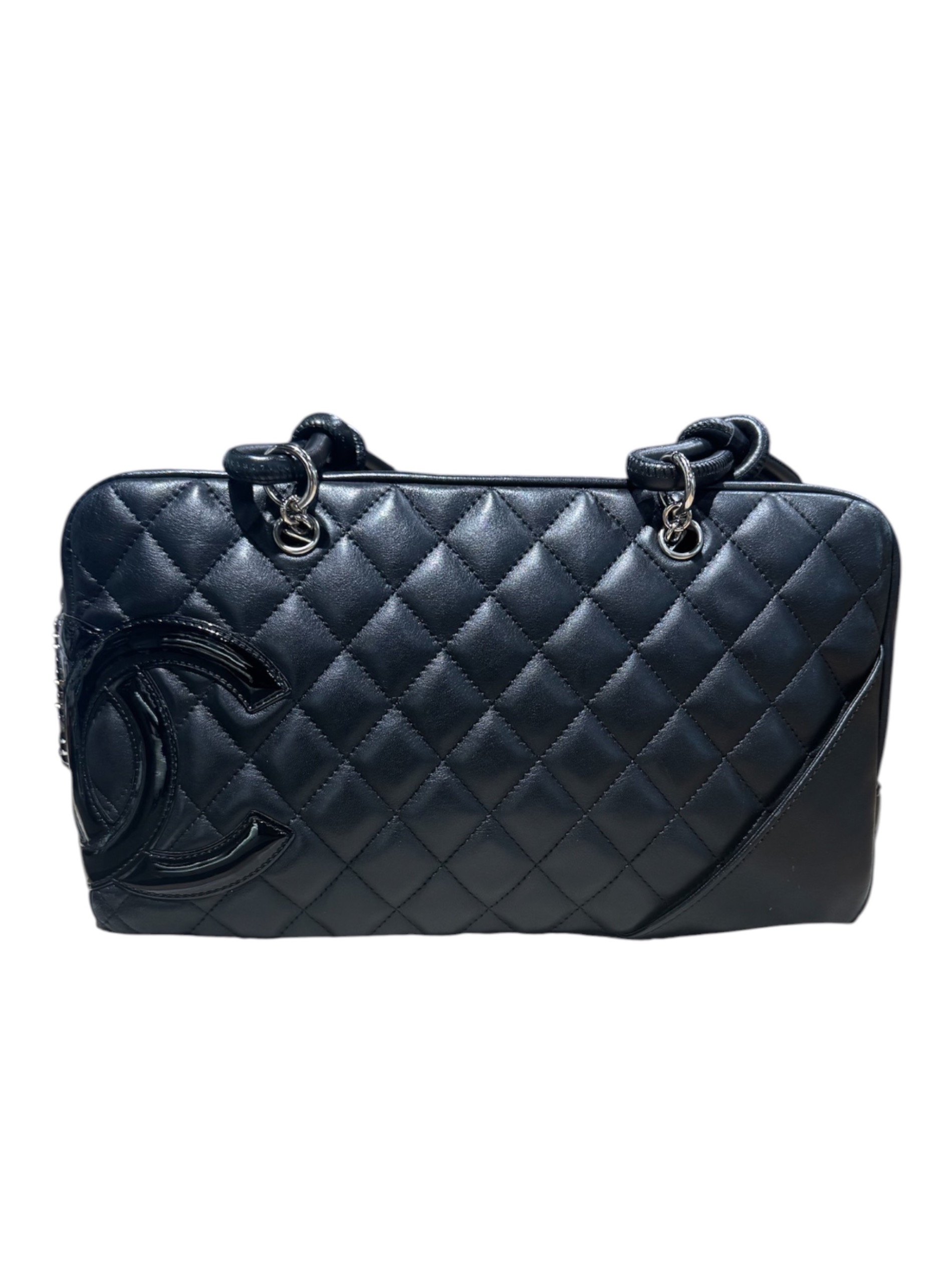 中古・古着通販】CHANEL (シャネル) ボーリングバッグ カンボン A25171