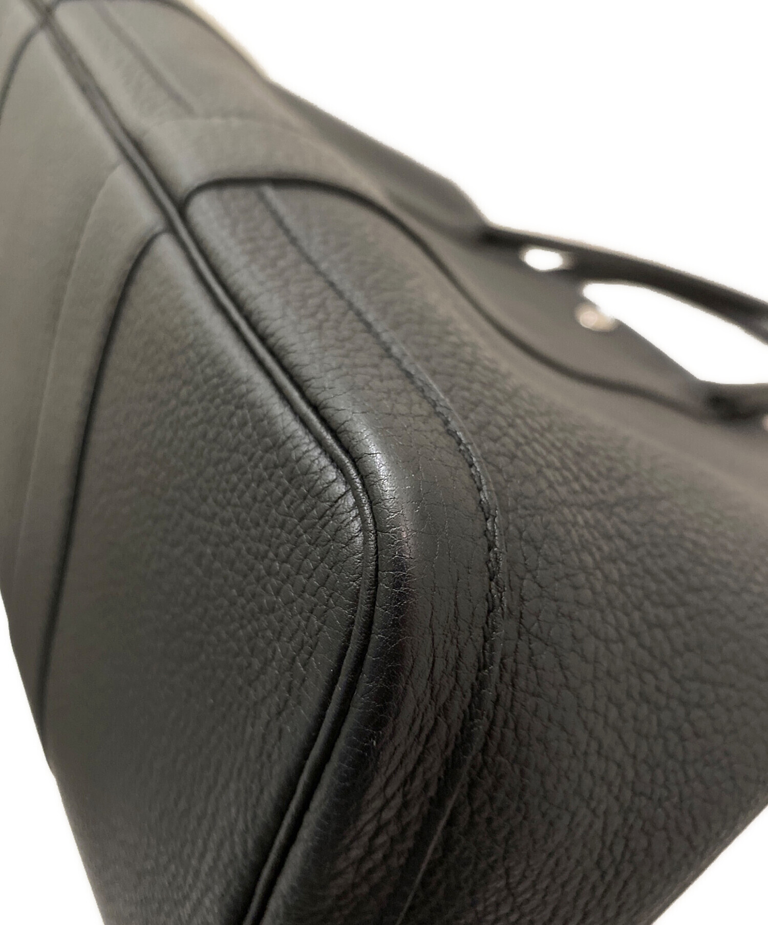 中古・古着通販】HERMES (エルメス) ガーデンパーティPM ブラック