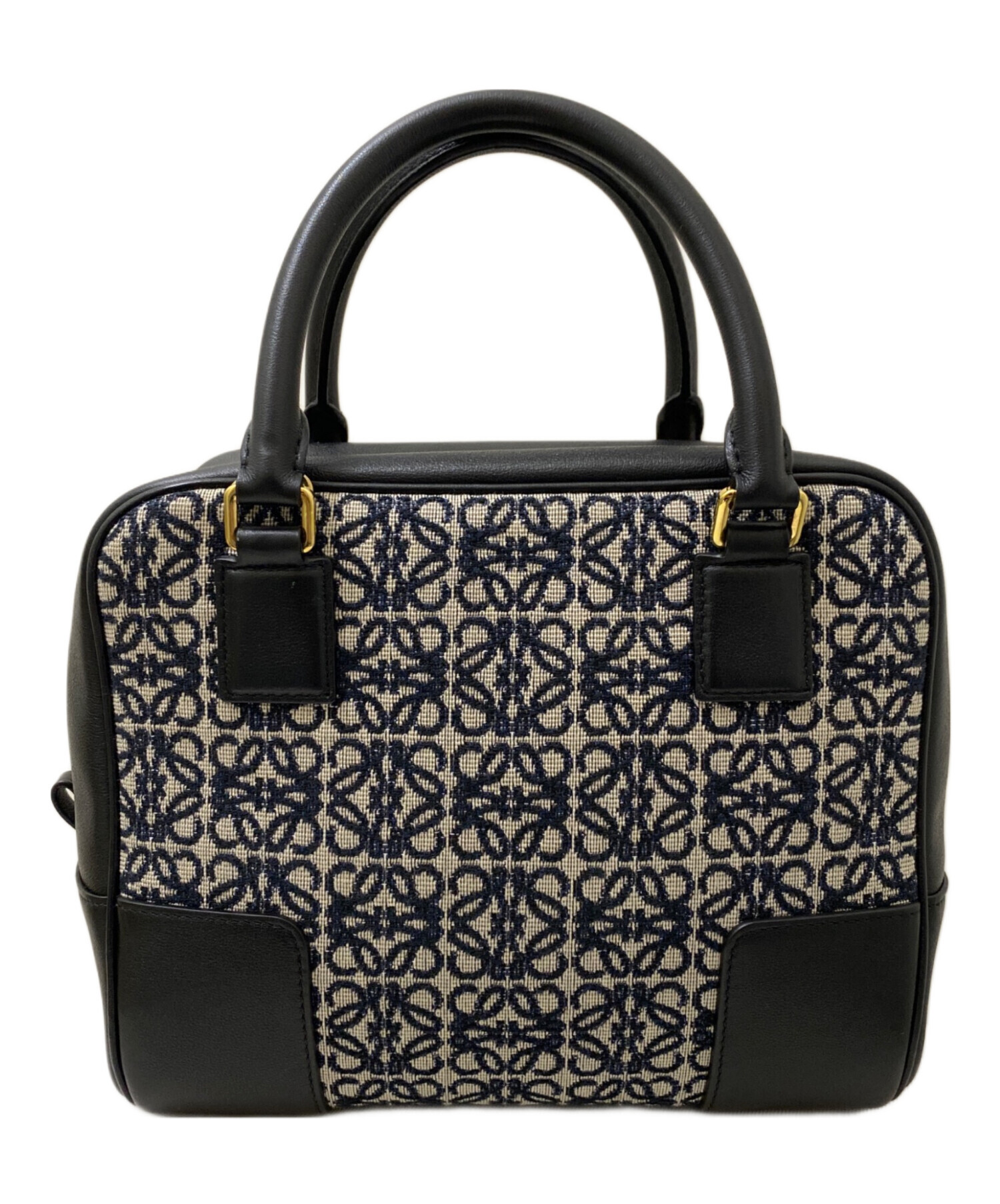 中古・古着通販】LOEWE (ロエベ) アマソナ19スクエア ネイビー サイズ 