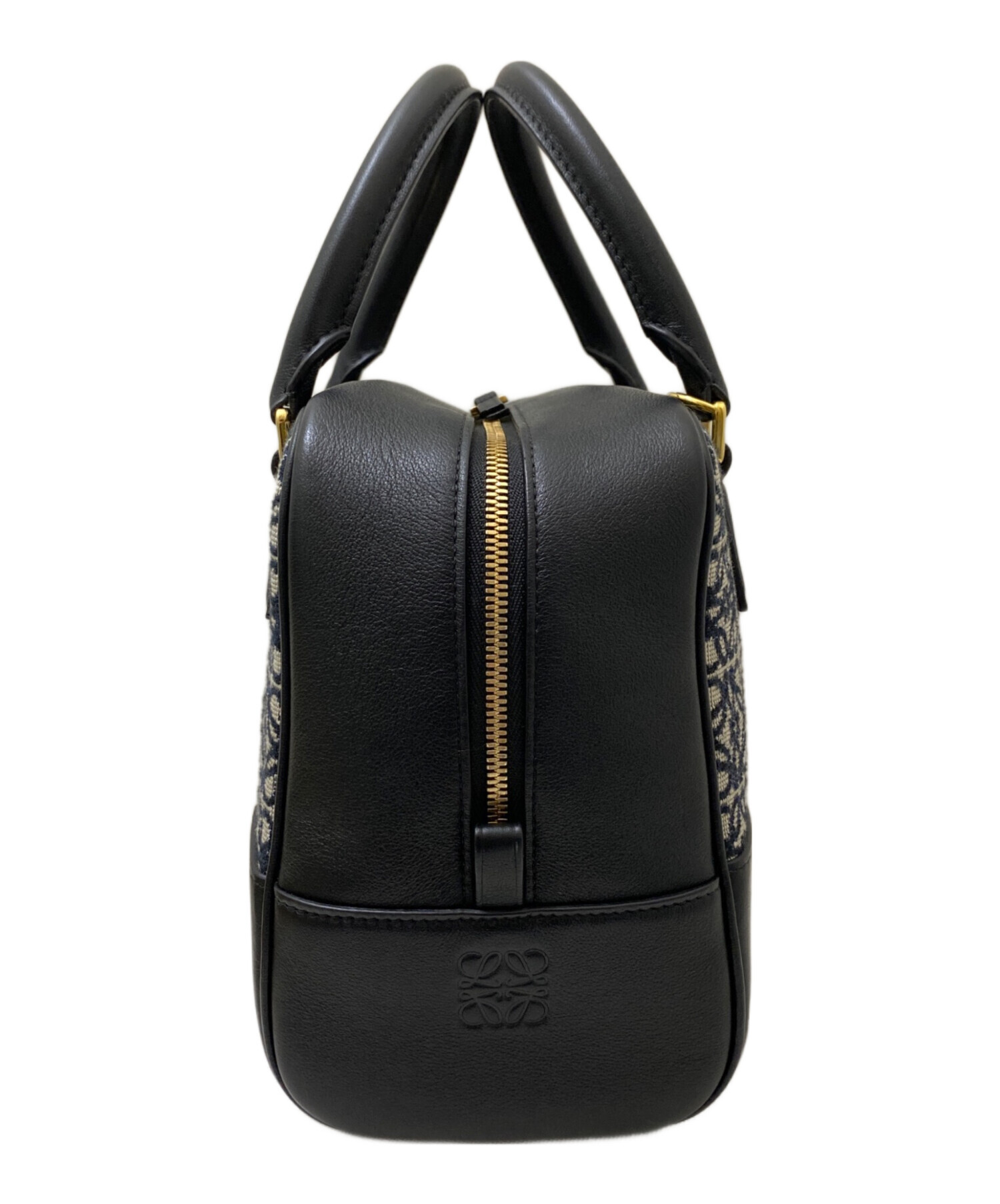 【中古】 世はあべこべ 中古・古着通販】LOEWE (ロエベ) アマソナ19スクエア ネイビー サイズ