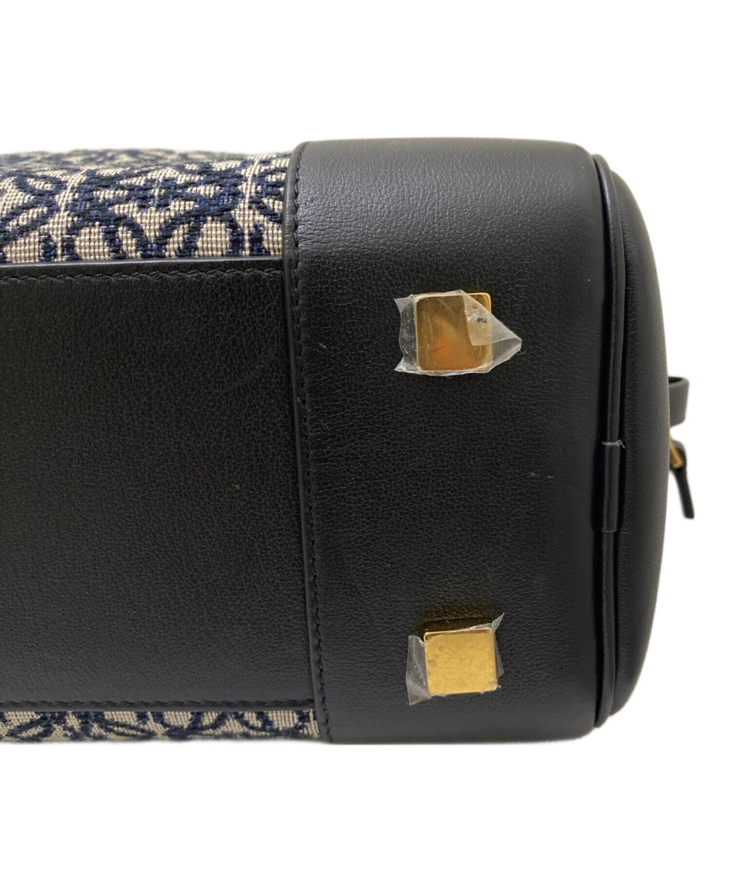 【中古】 言葉のプロムナード 中古・古着通販】LOEWE (ロエベ) アマソナ19スクエア ネイビー サイズ